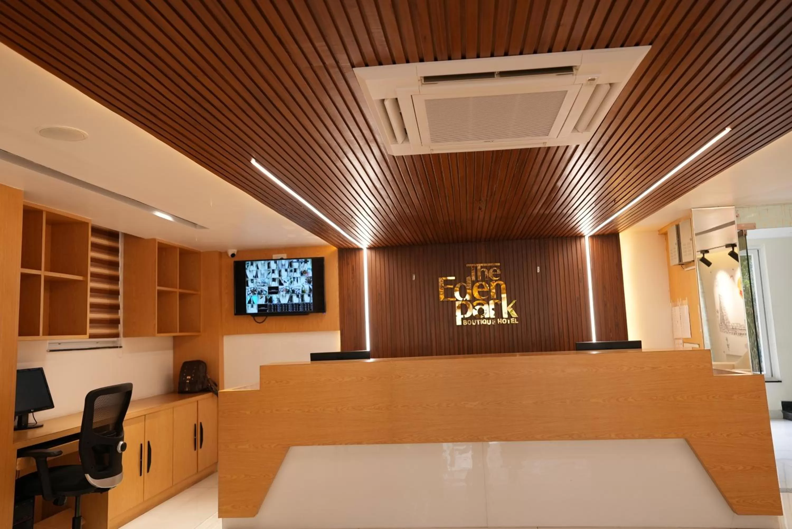 TV and multimedia in Eden Park Boutique Hotel