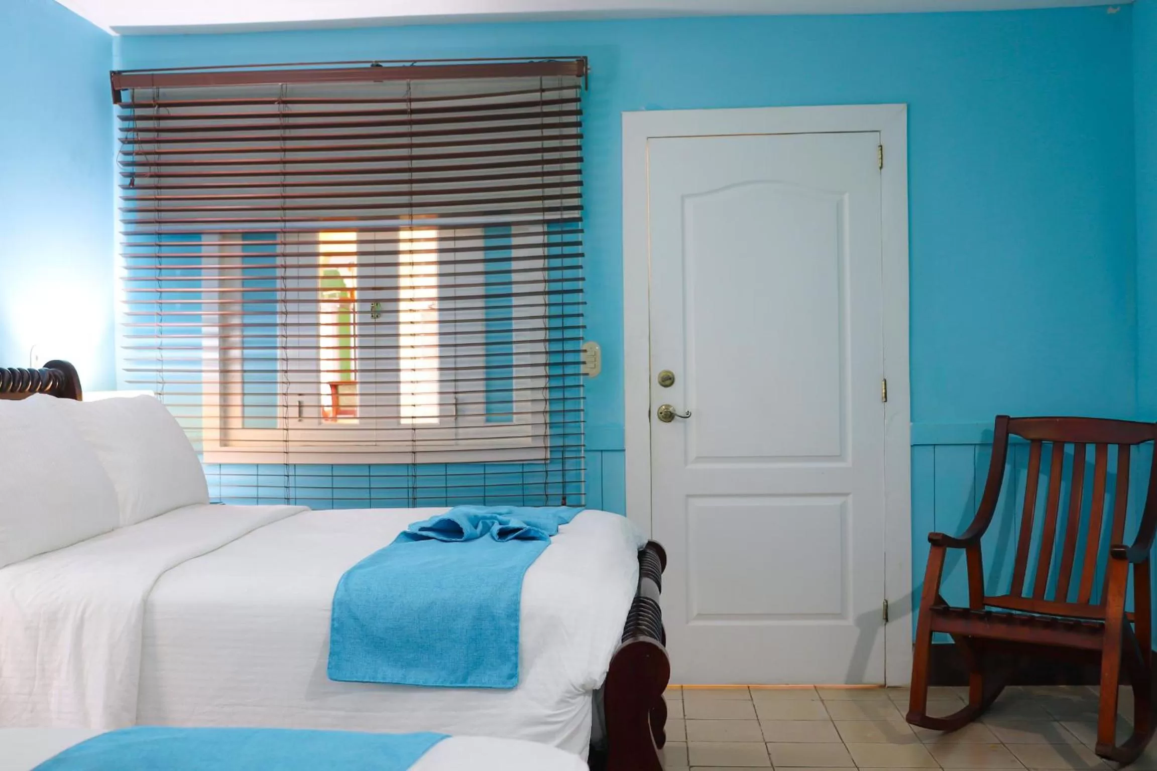 Bed in Hotel Victoriano