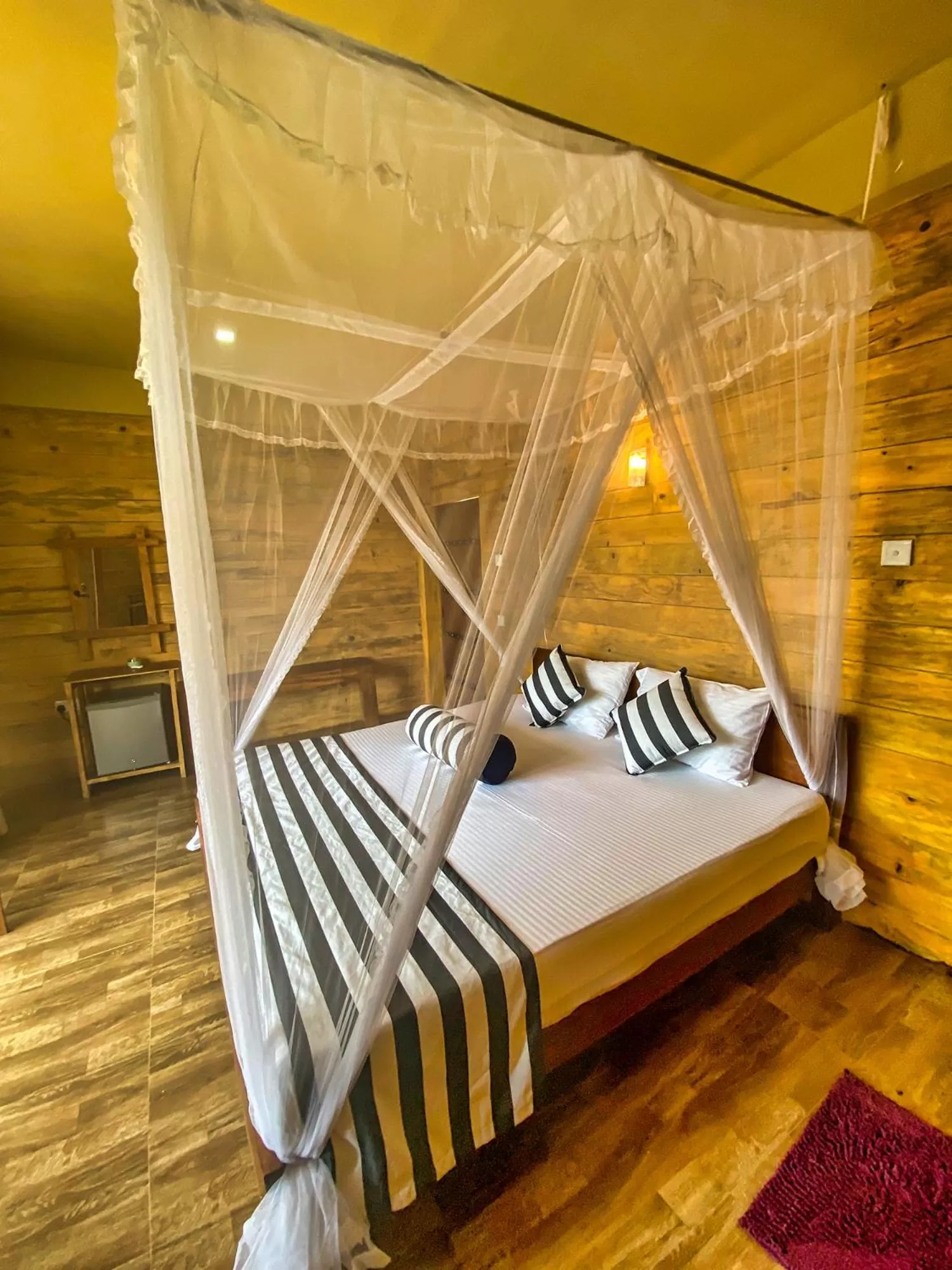 Bedroom, Bed in Ella 100 View Cottage