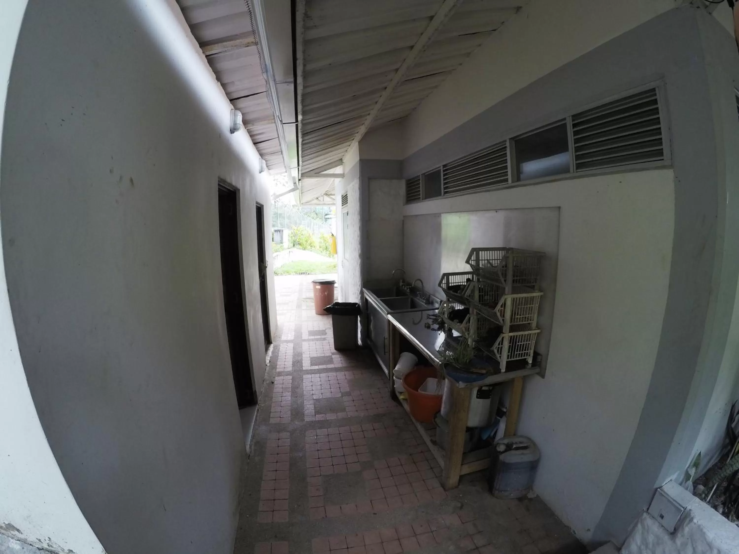 Kitchen or kitchenette in Sky Club Eco Hotel