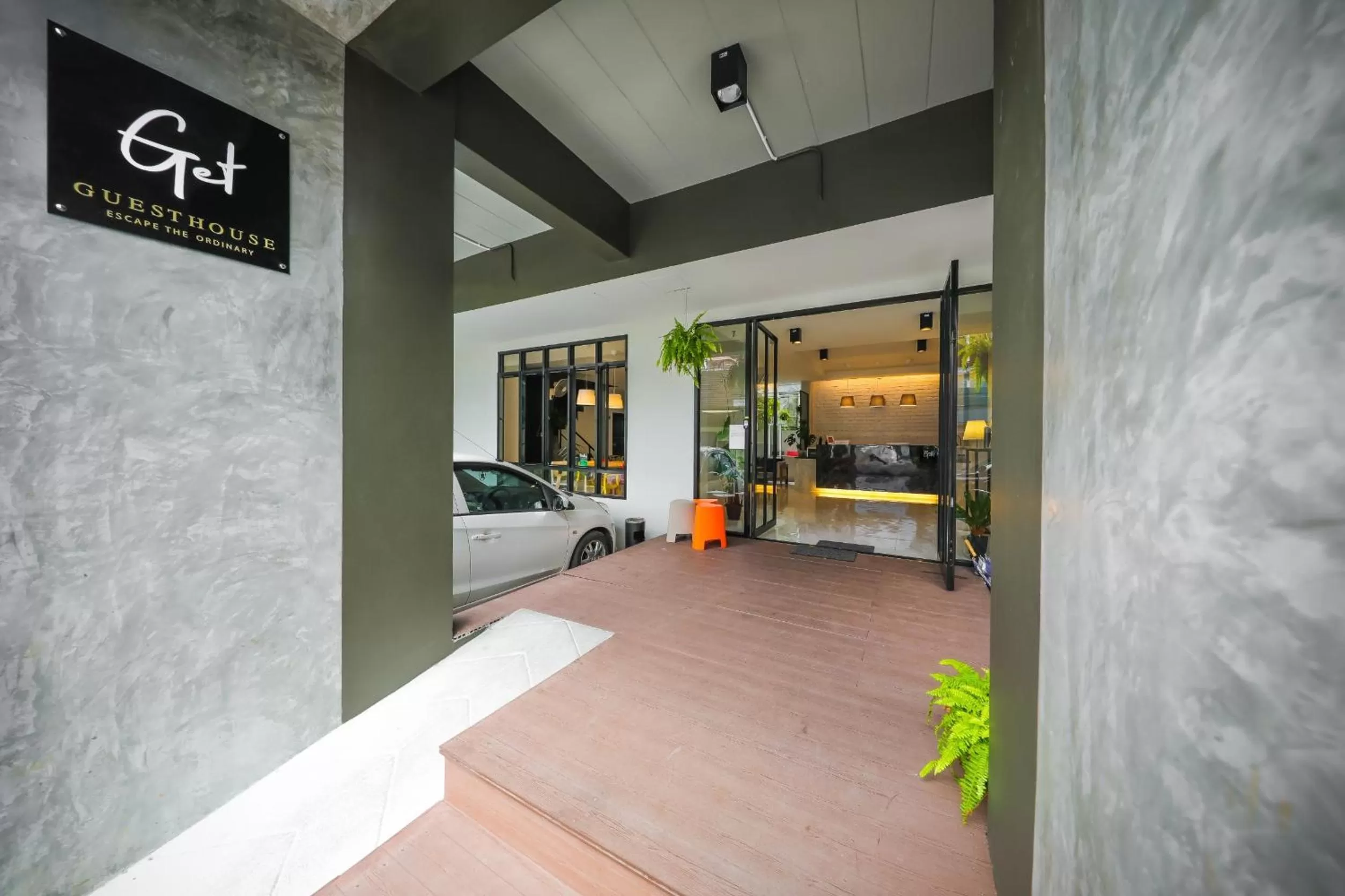 Bed in Get GuestHouse 2 ( Sangsri soi 4)