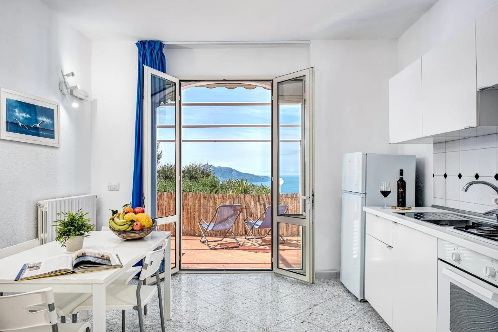 Kitchen or kitchenette in Gocce Di Capri Resort