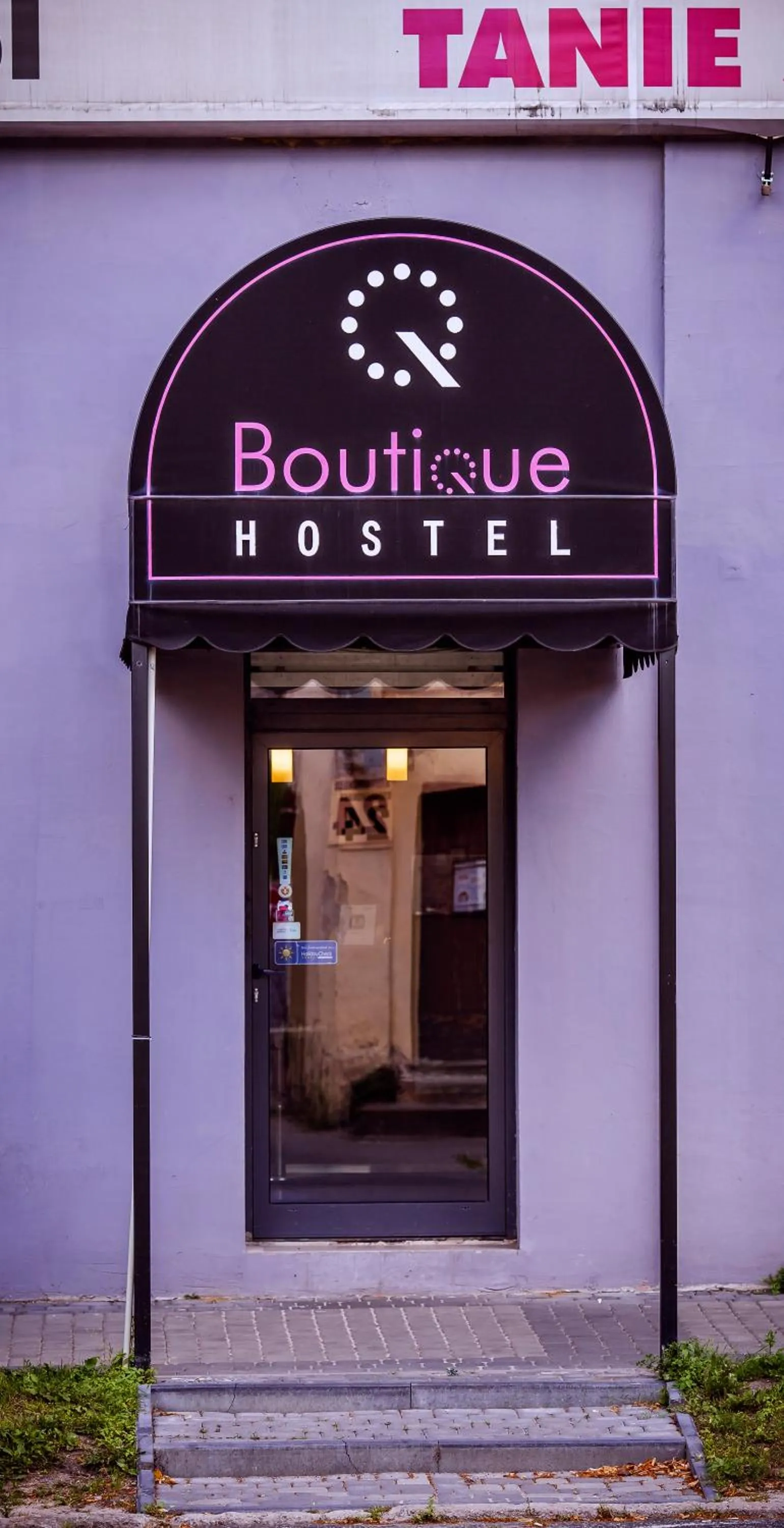Facade/entrance in Boutique Hostel