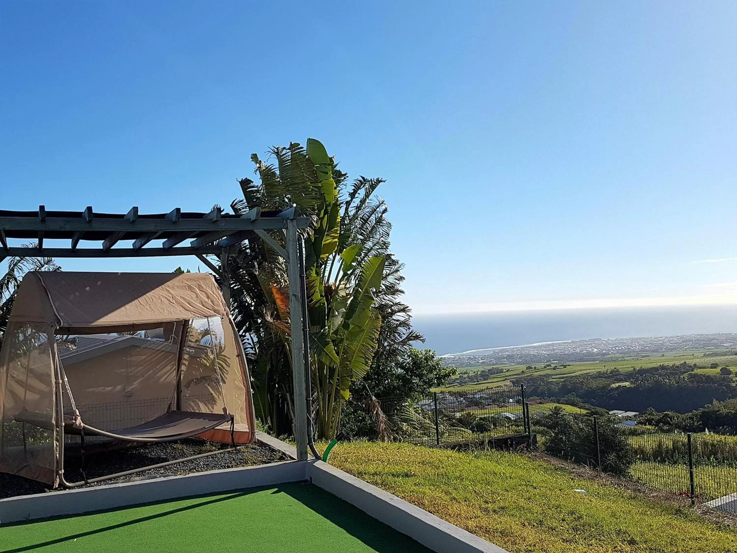 Sea view in Hôtel Le Soleil Couchant