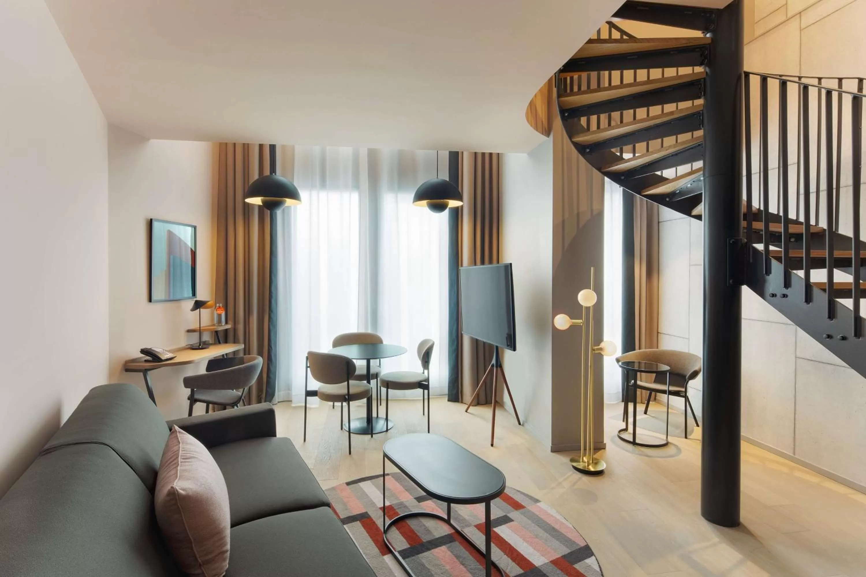 Living room in Canopy By Hilton Paris Eiffel Tower