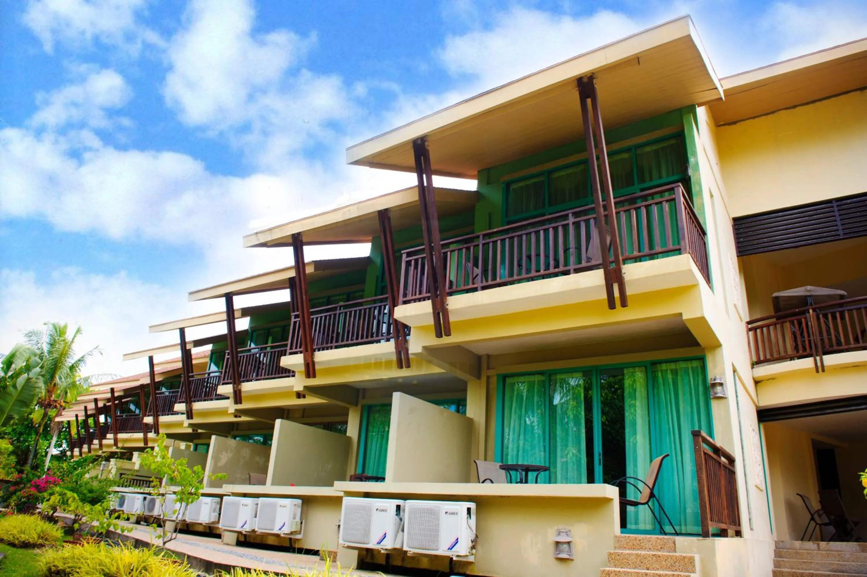 Facade/entrance in Beringgis Beach Resort & Spa