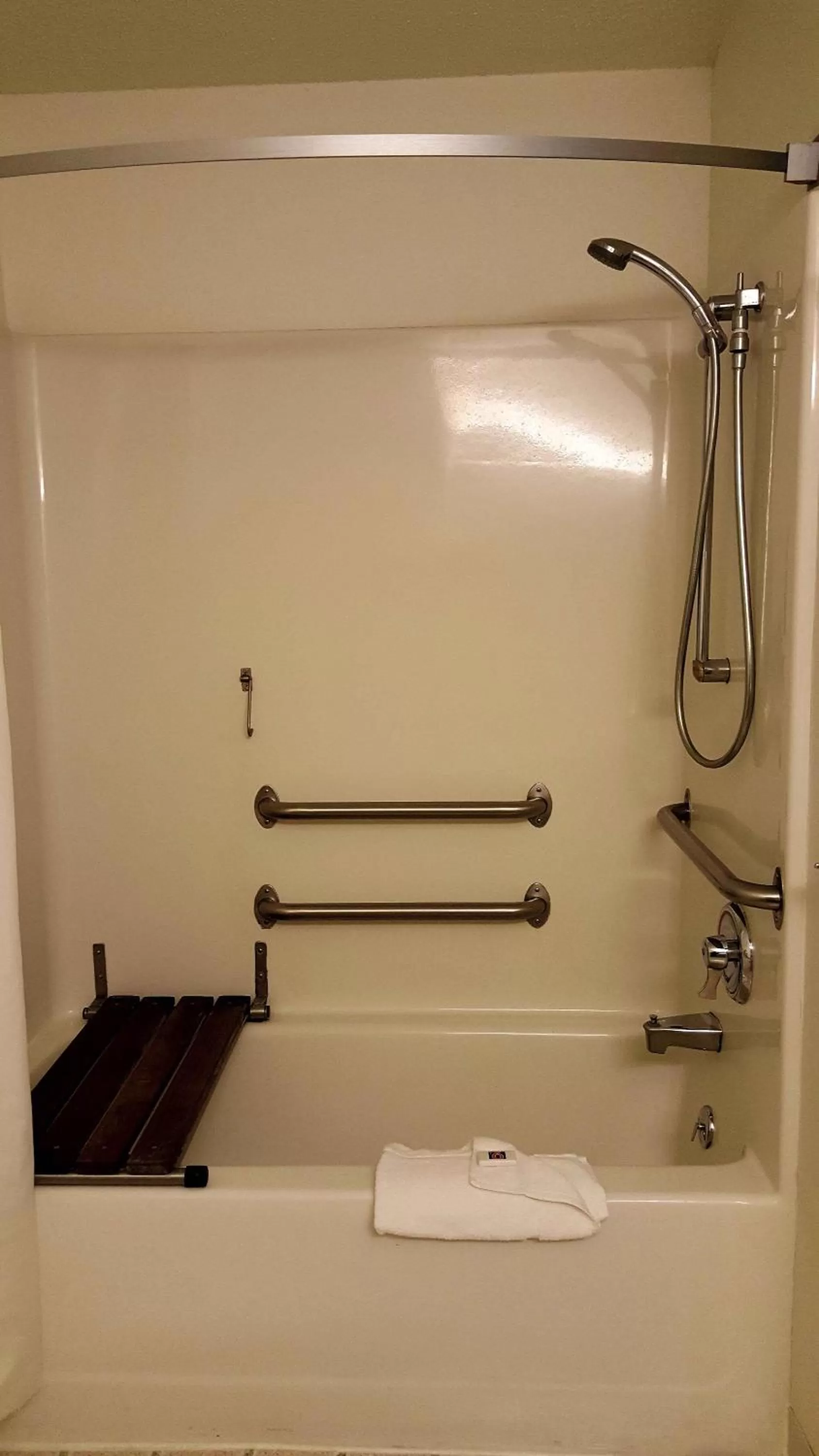 Shower in Motel 6-Saukville, WI