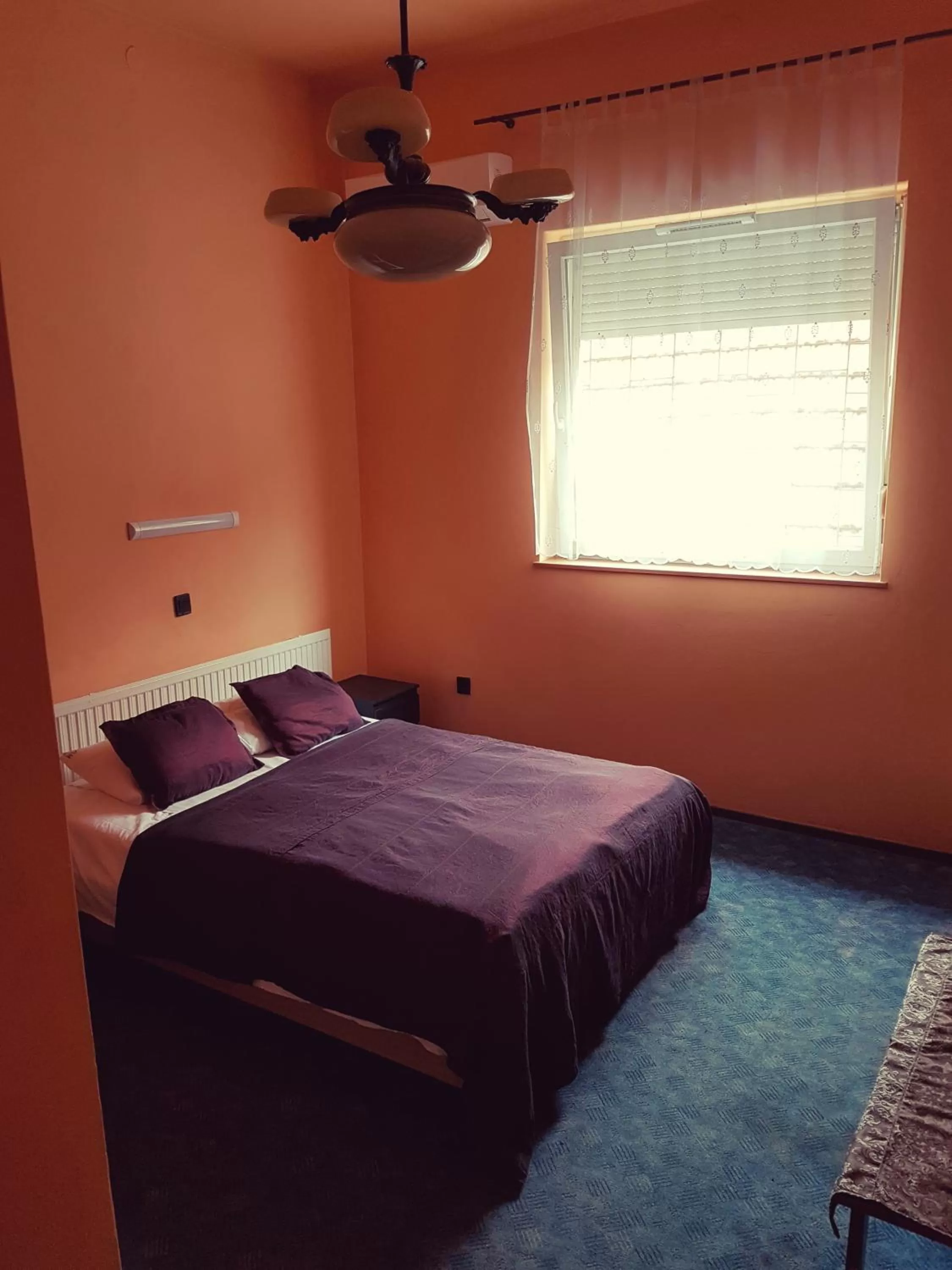 Bed in Attila Hotel Budapest