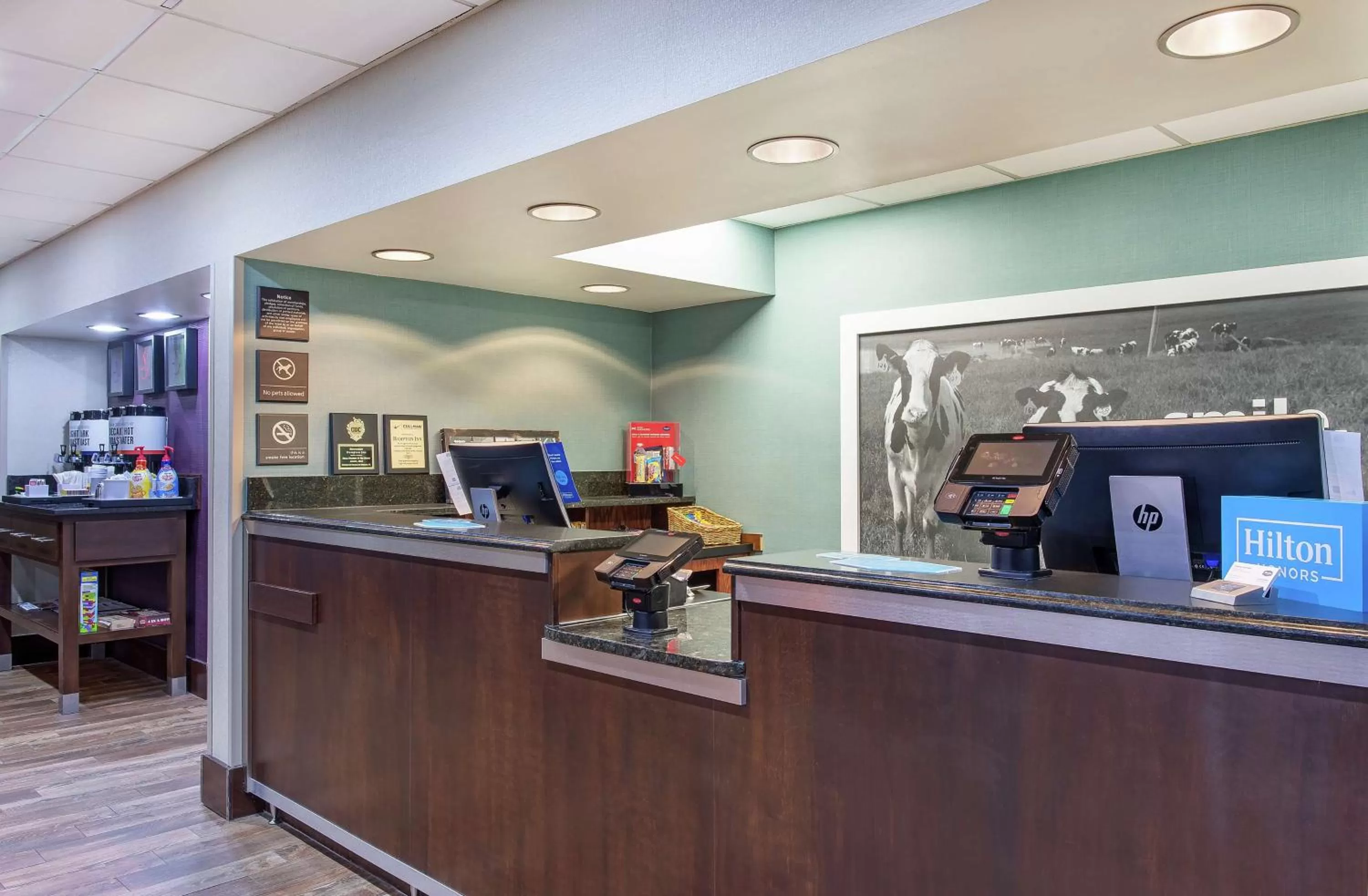 Lobby or reception in Hampton Inn Cullman