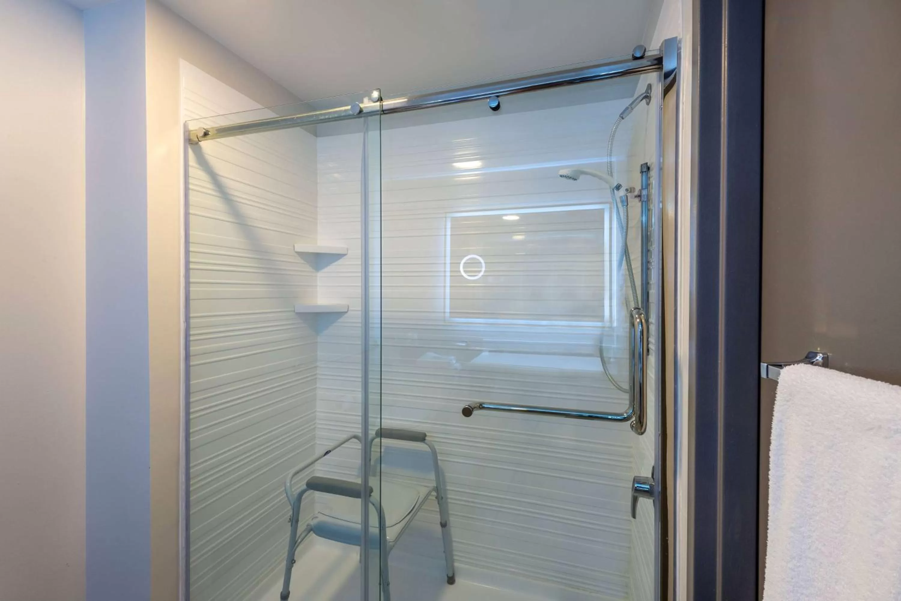 Shower in 41 Lakefront Hotel, Trademark Collection by Wyndham