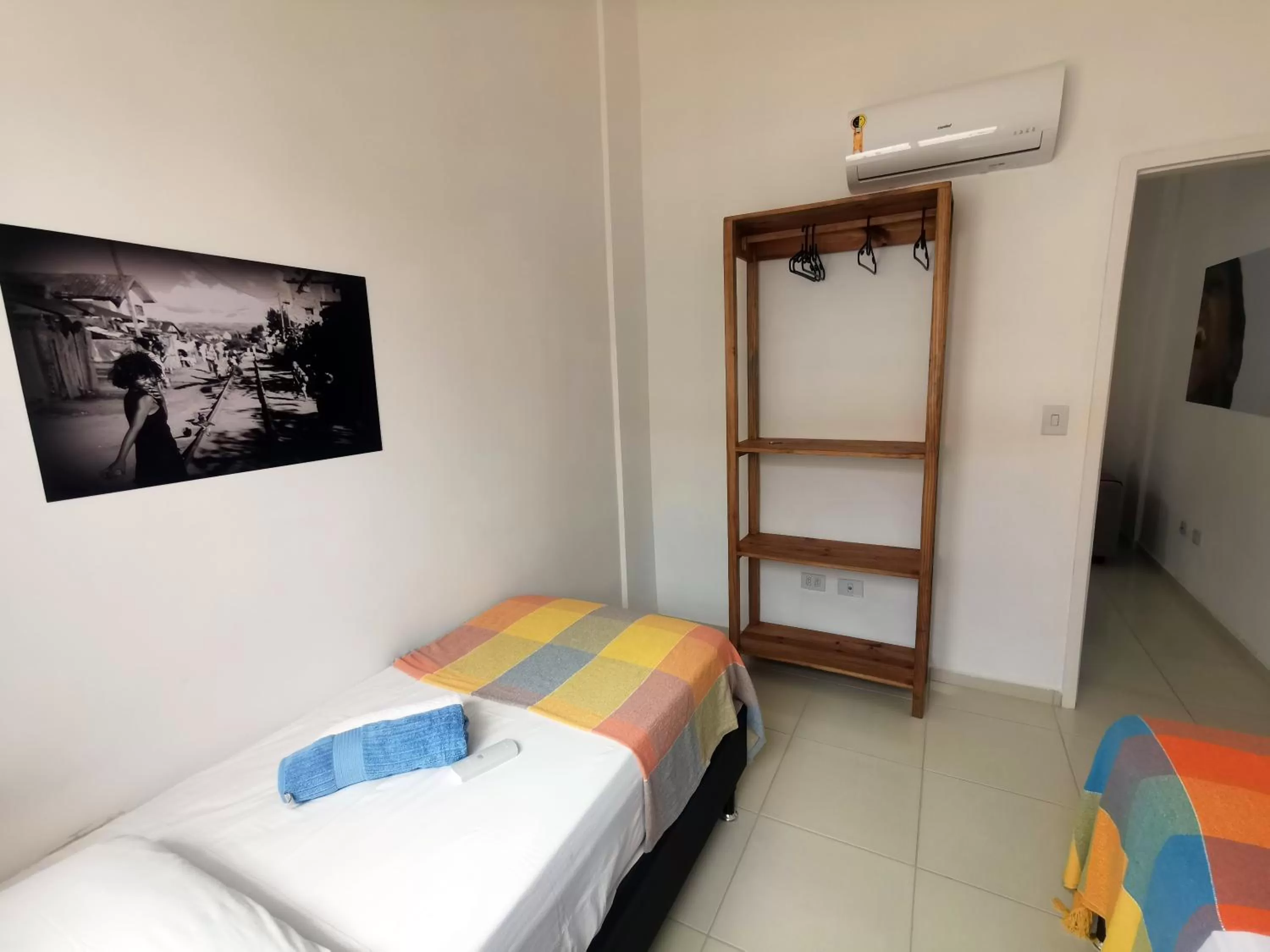 Bed in Manga Verde Beach Residence