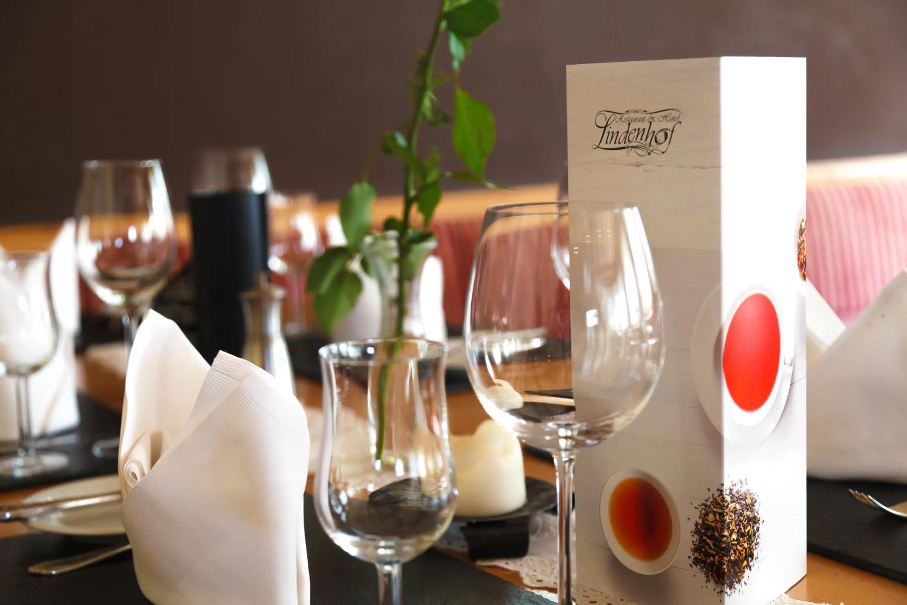 Decorative detail in Hotel Restaurant Lindenhof