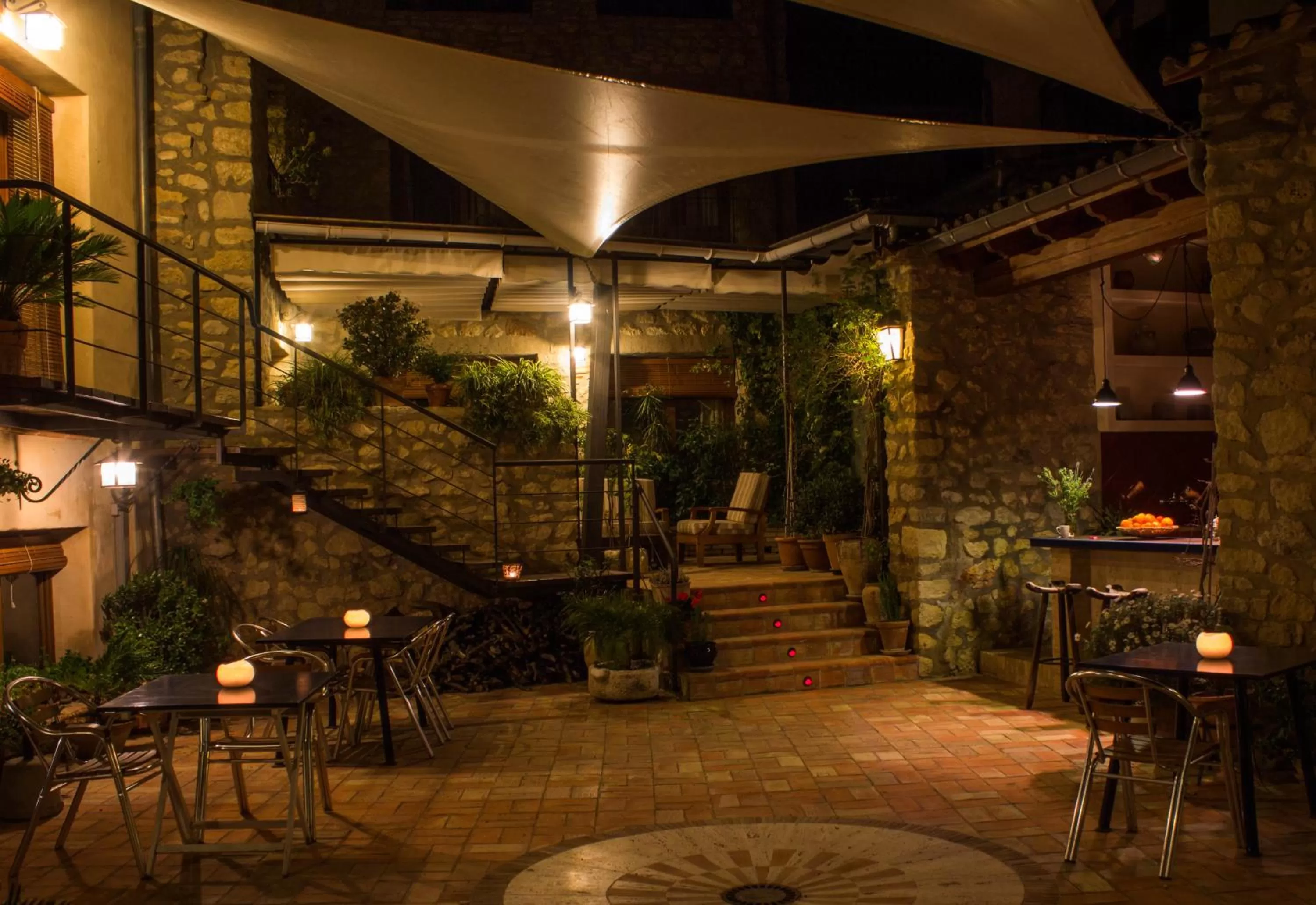 Decorative detail in La Font D'Alcala