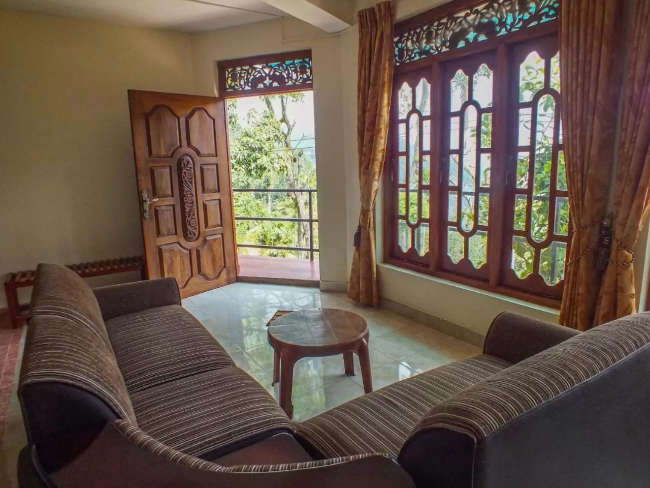 Seating area in Blue Ribbon Homestay