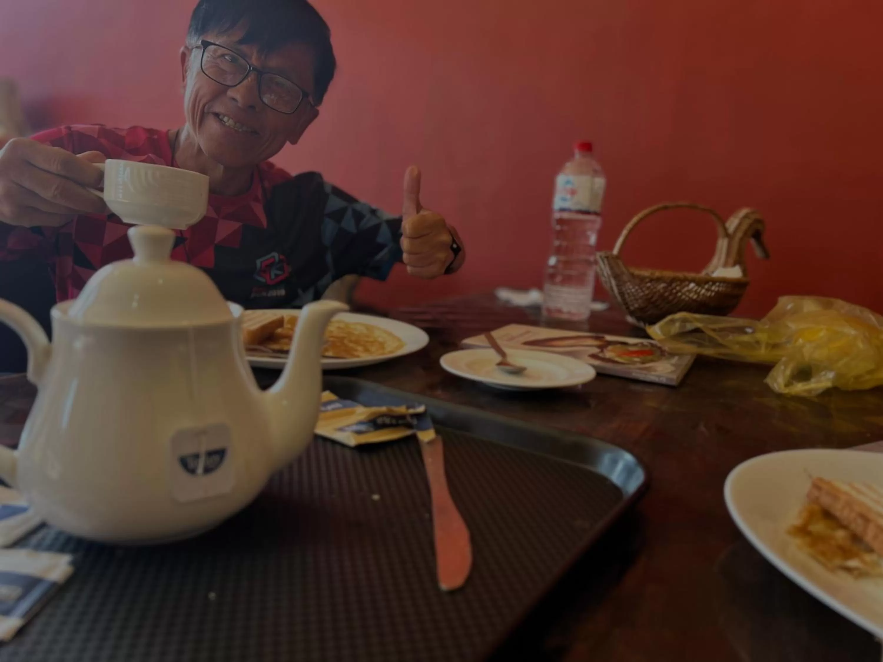 People in Hotel Crescent