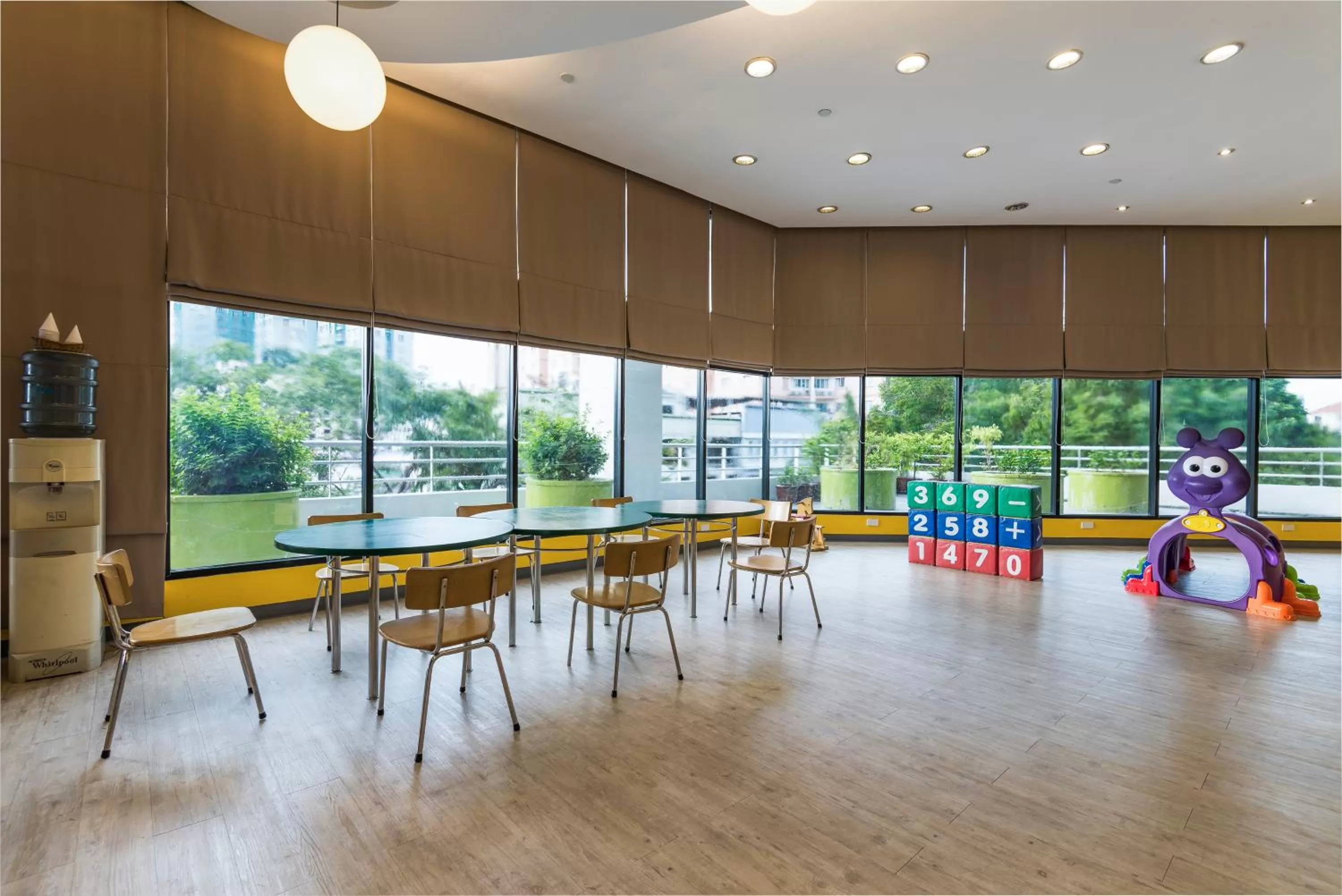 Children play ground in Chatrium Sathon Bangkok