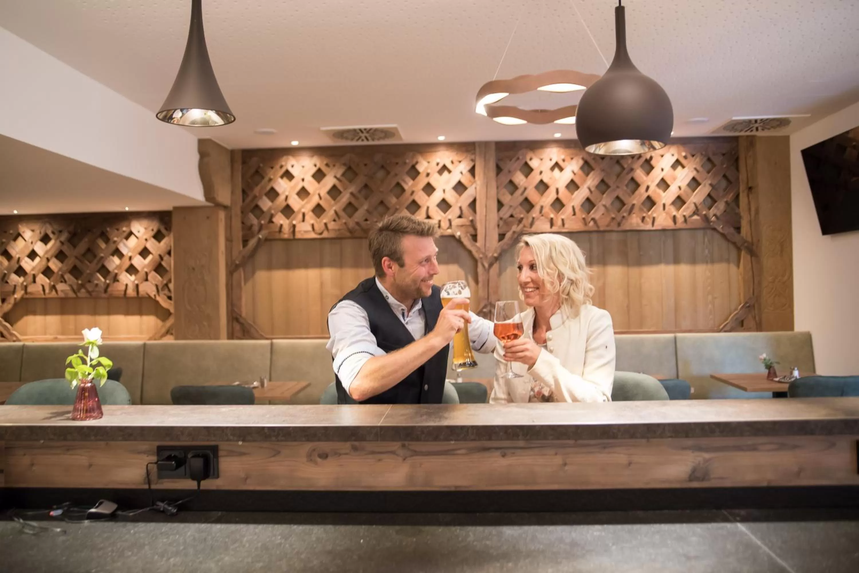 Lounge or bar in Hotel Räucherhansl