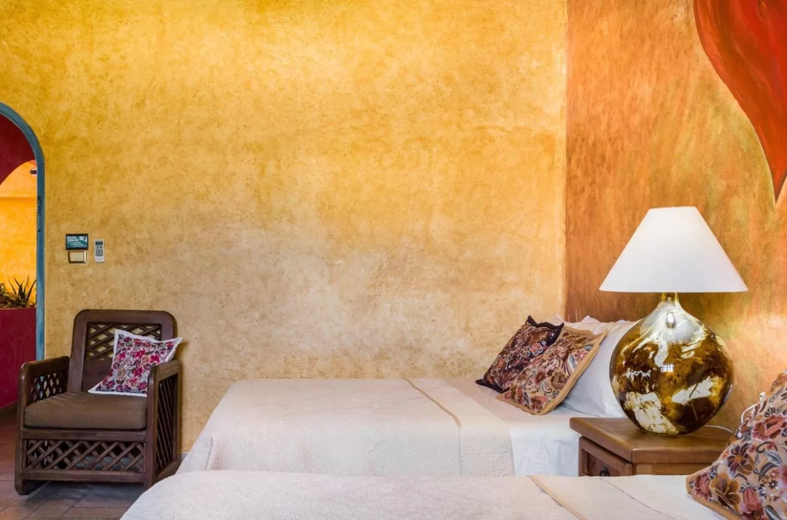 Photo of the whole room, Bed in Hacienda Boutique B&B and Spa Solo Adultos