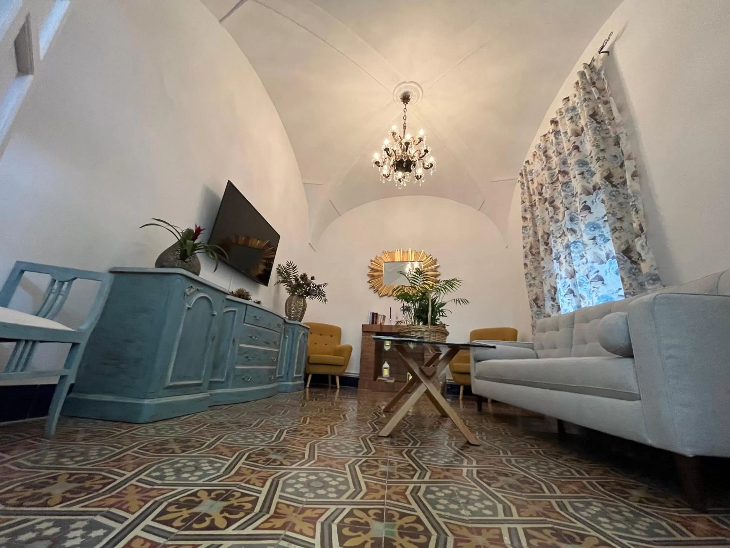 Seating Area in Casa Rural "Laplaza23"