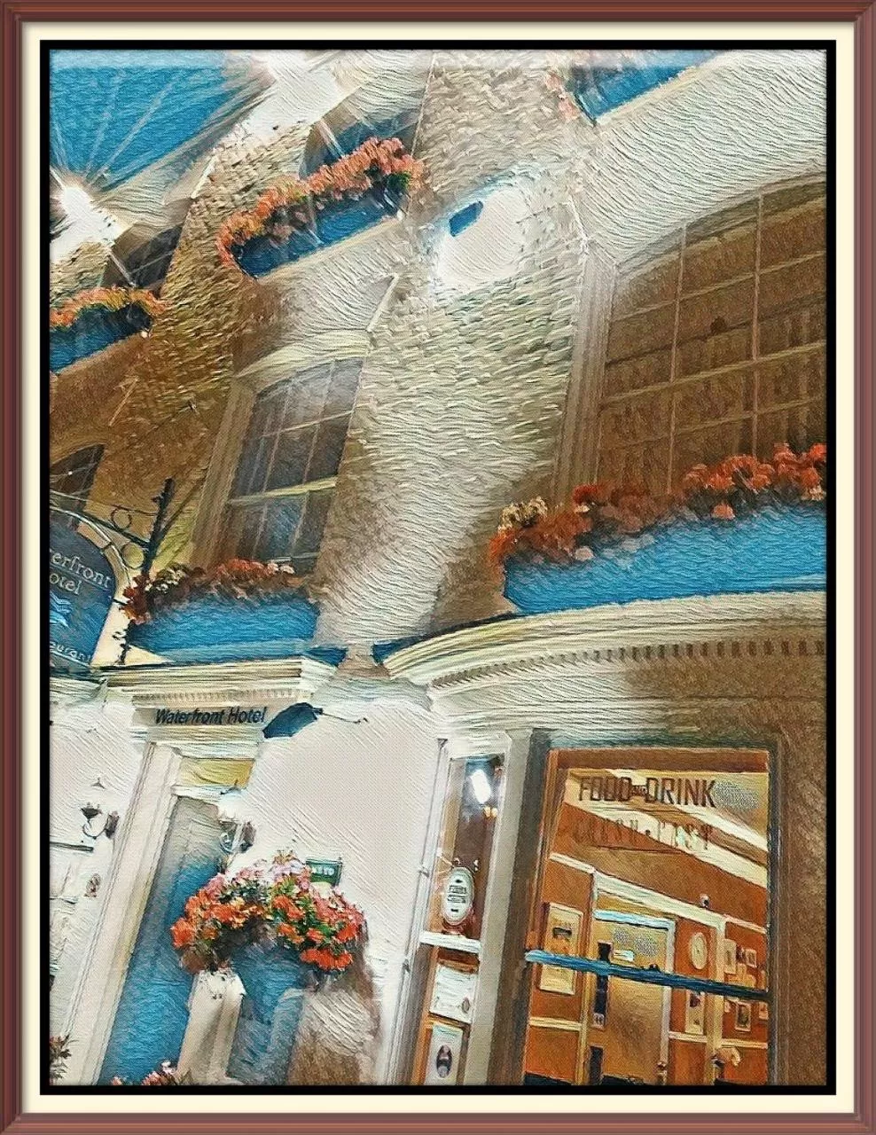 Property building in Waterfront Hotel