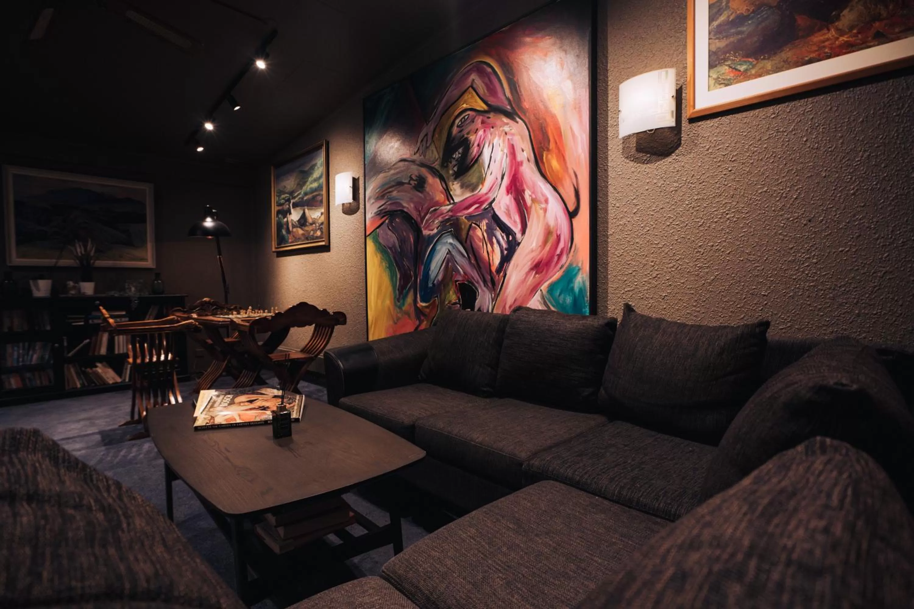 Living room in Brim Hotel