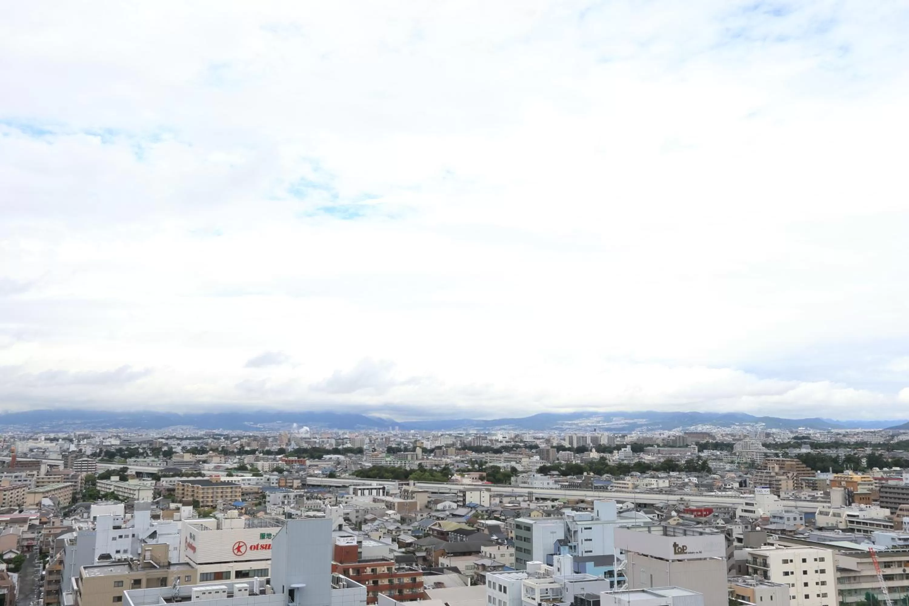 Mountain view in Shin Osaka Esaka Tokyu REI Hotel
