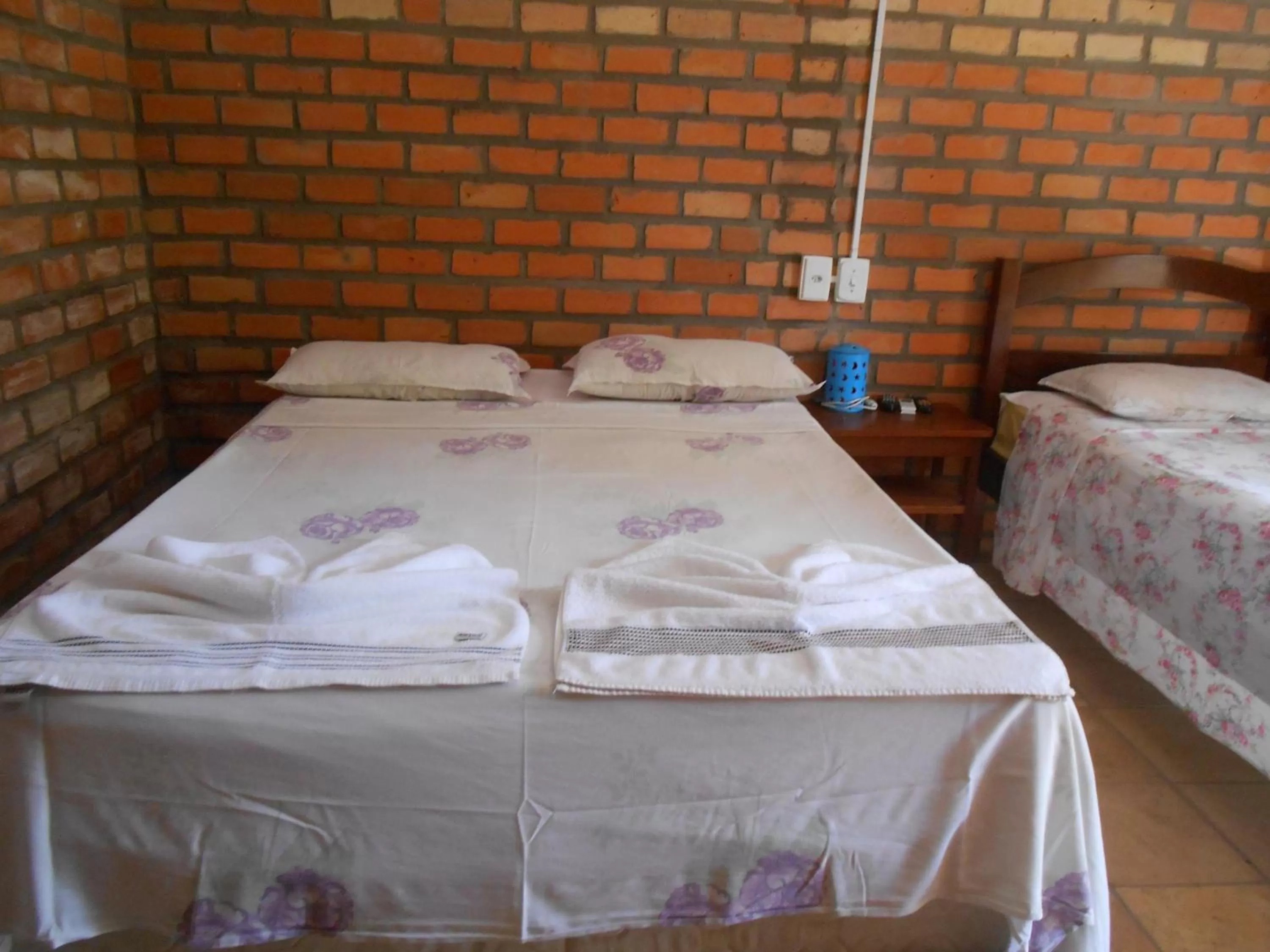 Bed in Pousada do Riacho