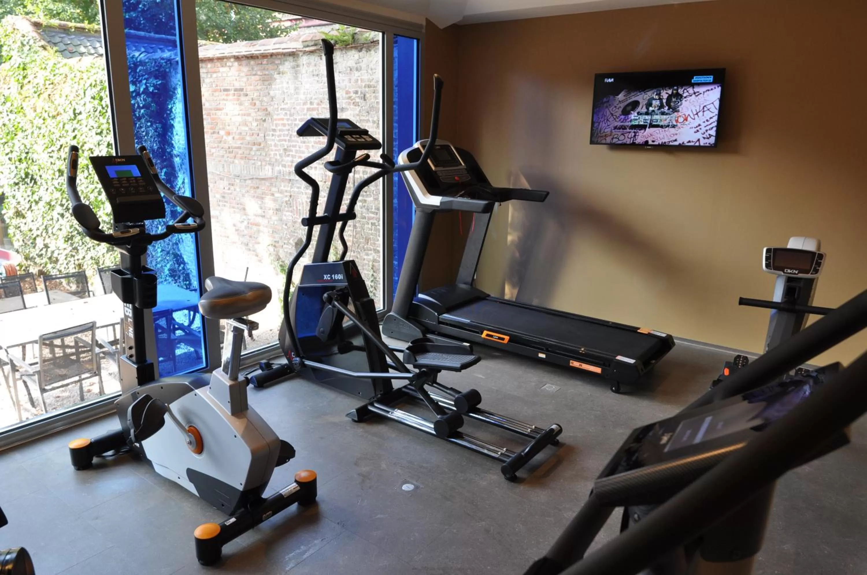 Fitness centre/facilities in Hotel Jan Brito