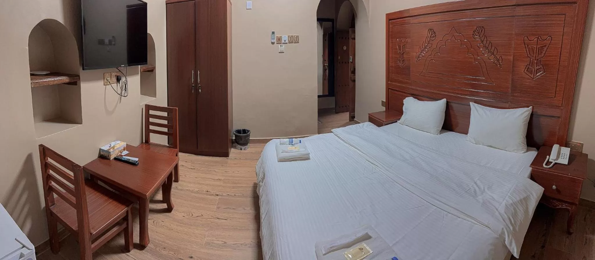 Bed in Nizwa Heritage Inn