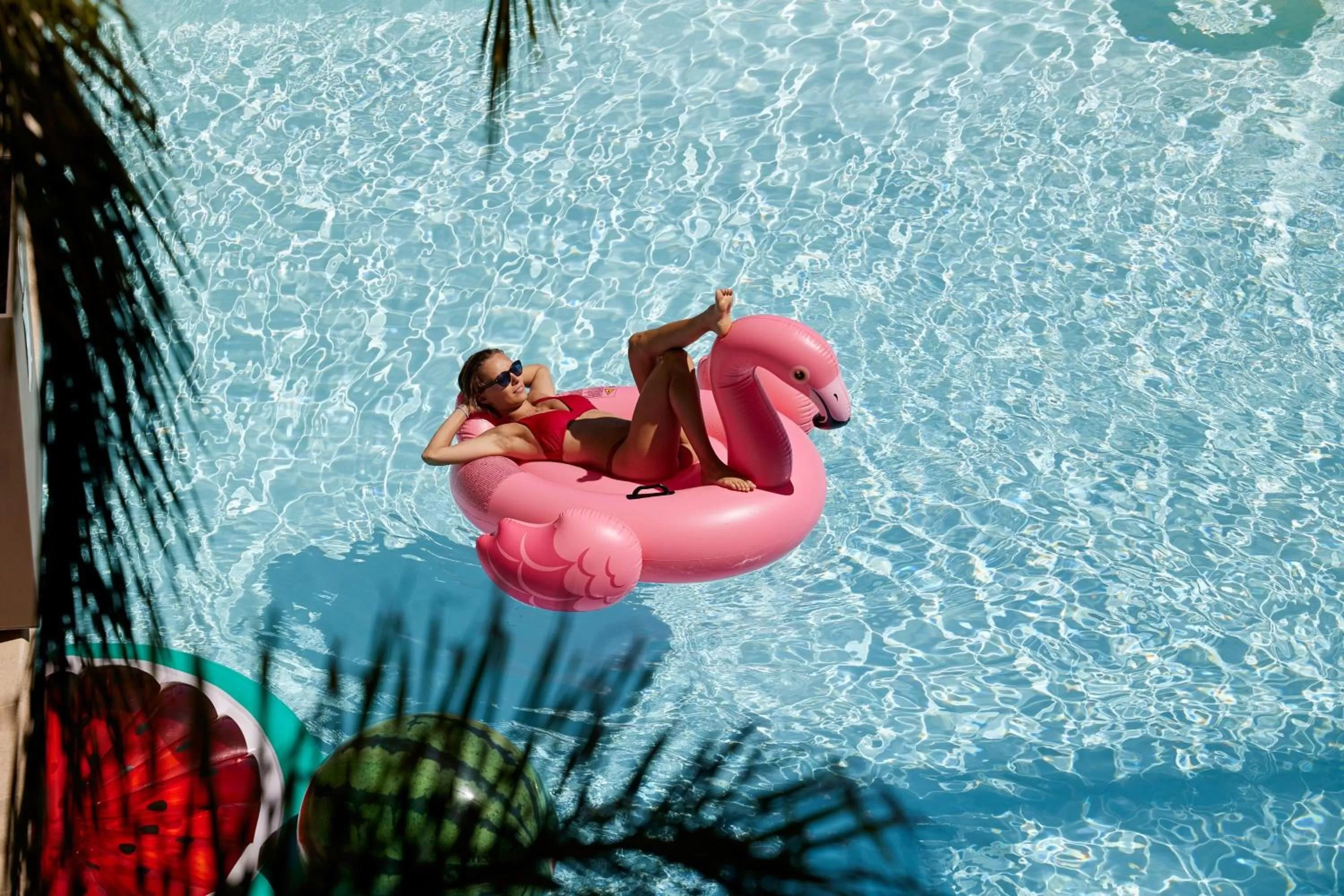 Swimming pool in Riviera Marriott Hotel La Porte De Monaco