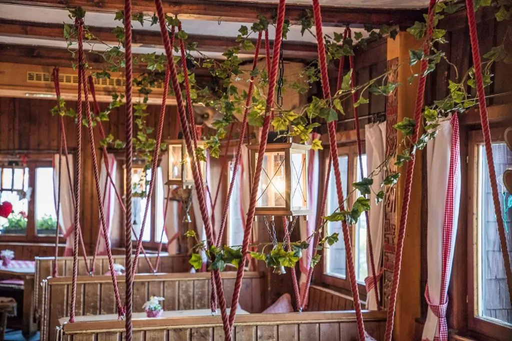 Hocheckhuette On Top of the Kitzbuehel Hahnenkamm Mountain