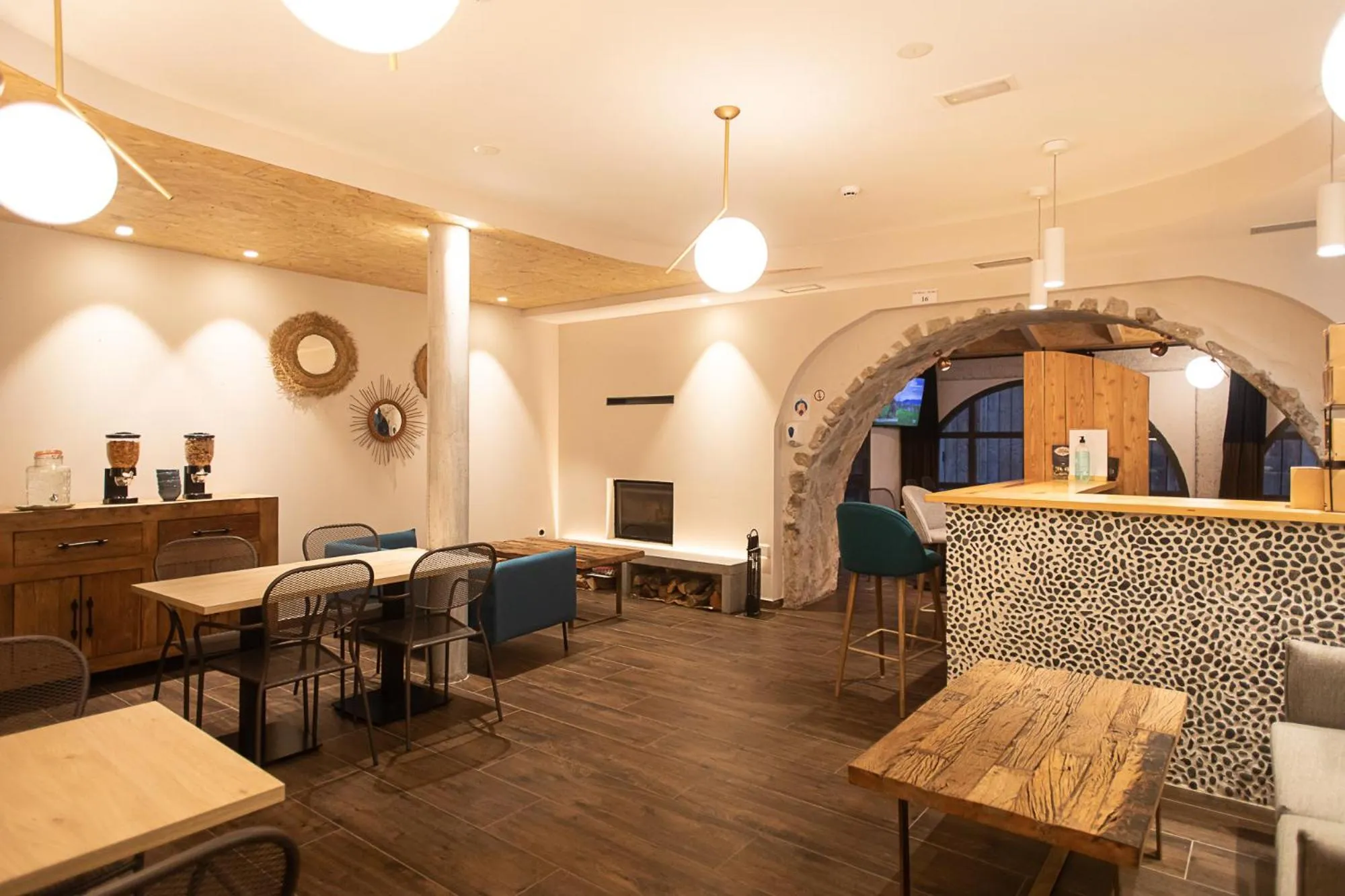 Living room in Hotel Rural Sagarlore