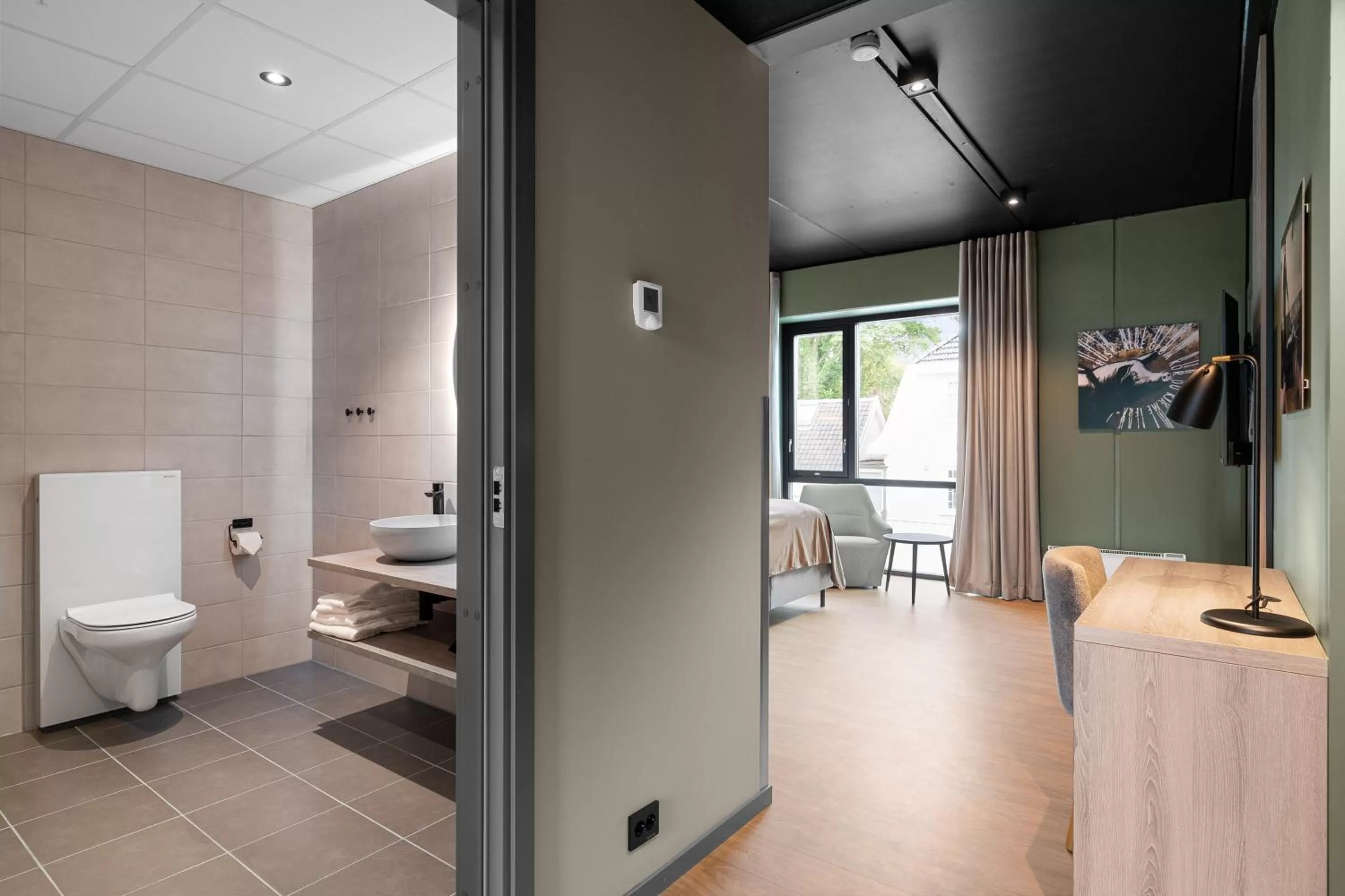 Toilet in Hotell Jæren