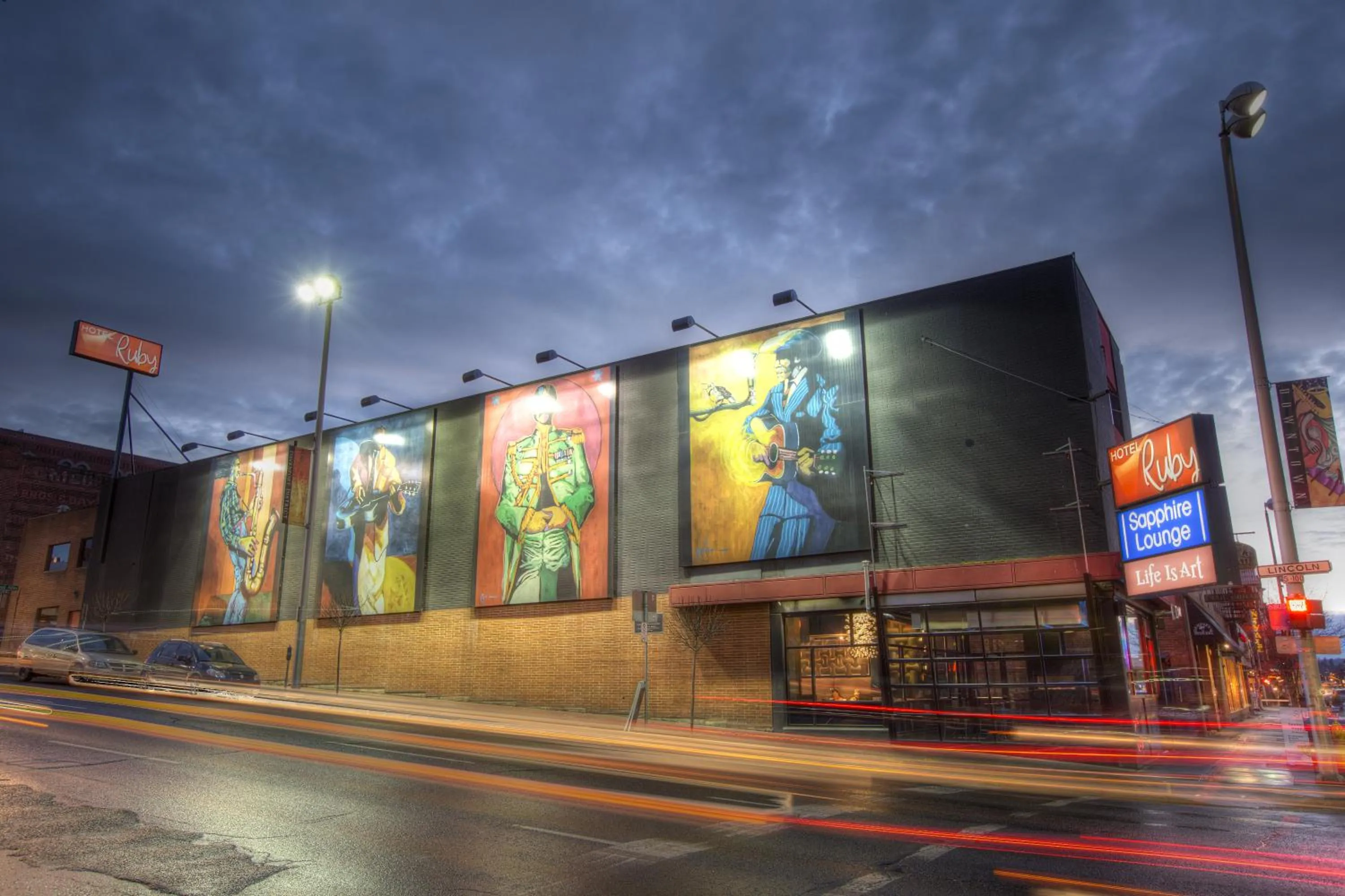 Facade/entrance in Hotel Ruby