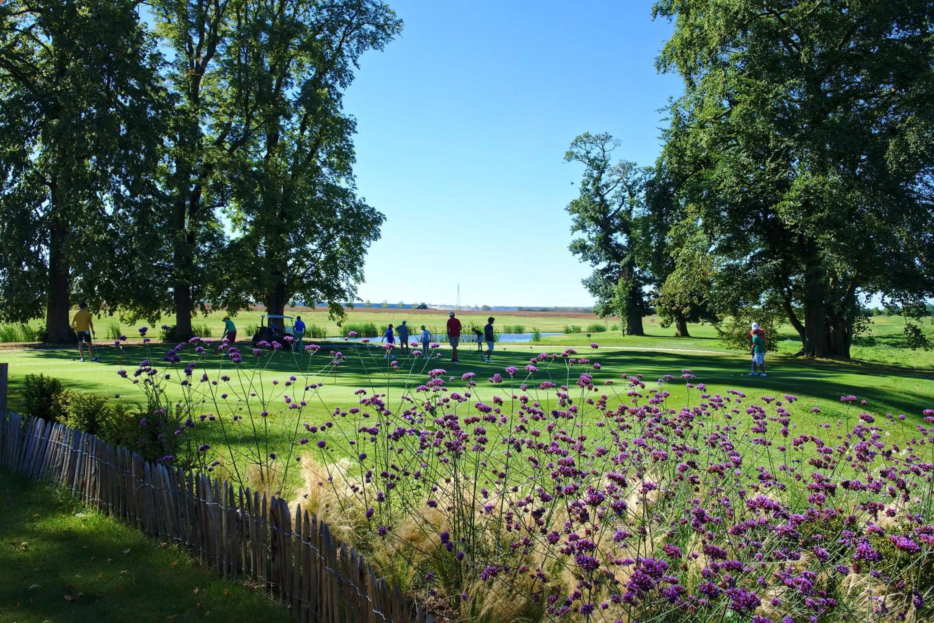 Garden view in Domaine de Naxhelet