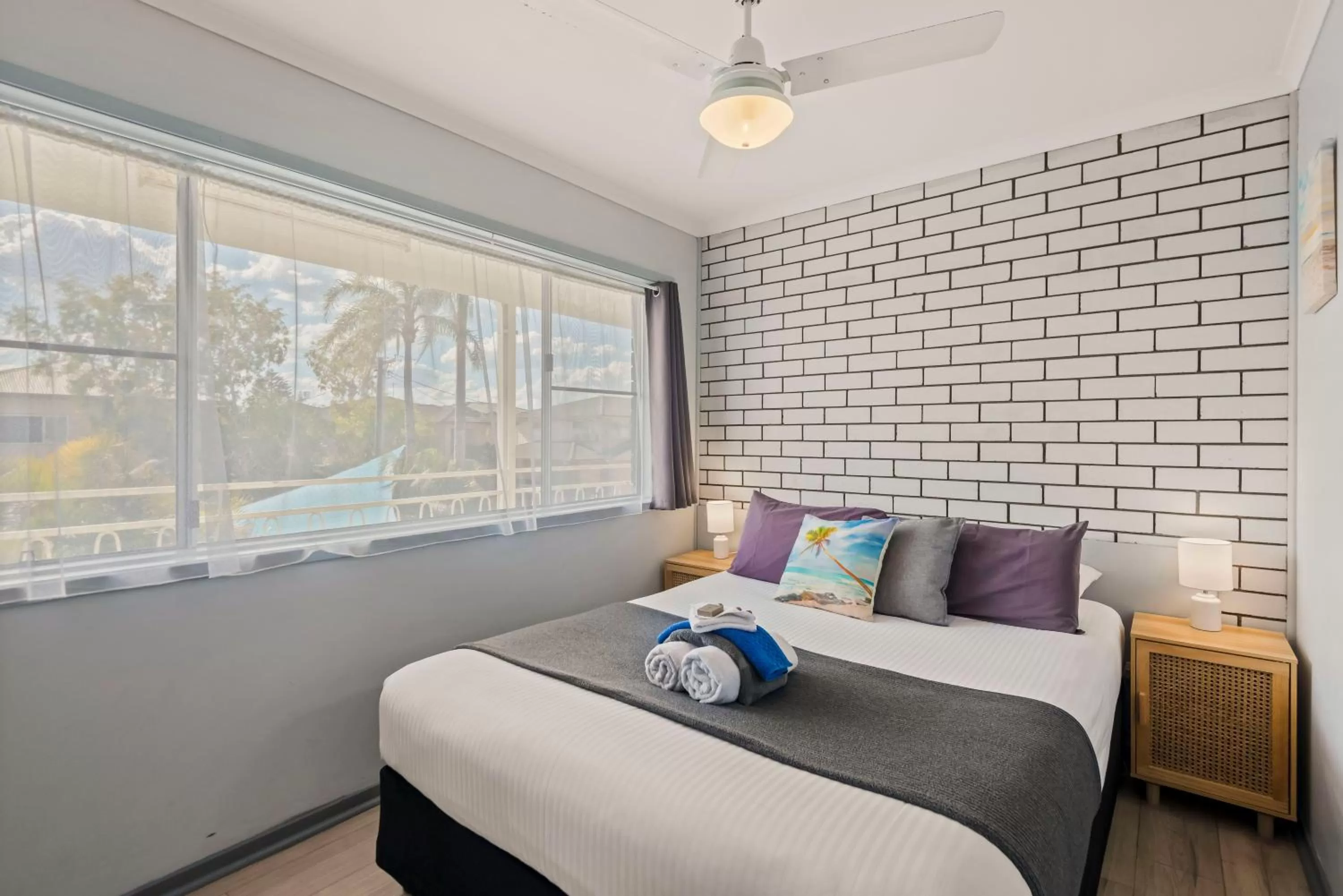 Bedroom, Bed in Pacific Motor Inn