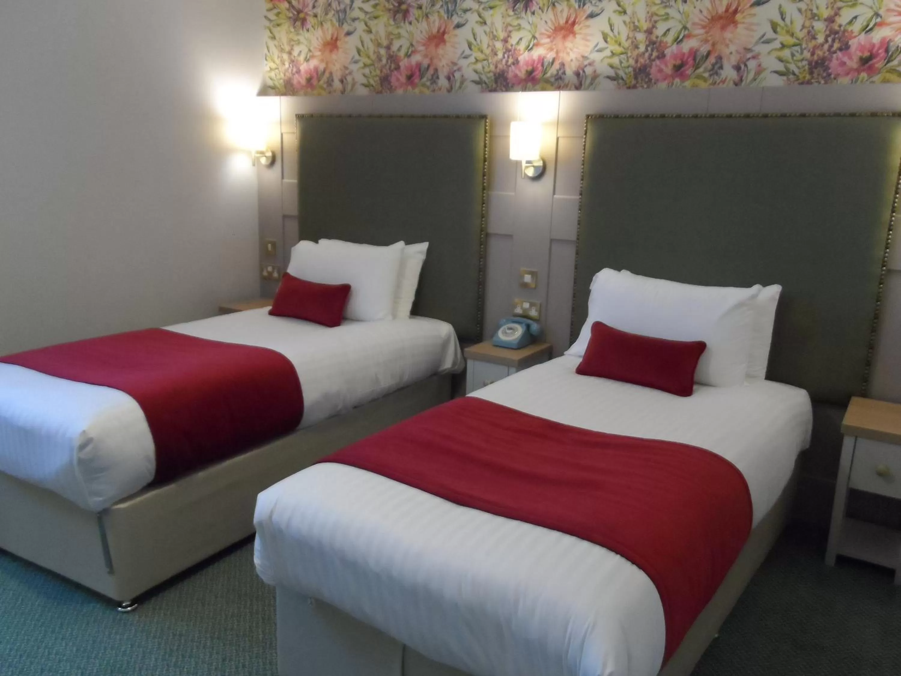 Bed in Stanton House Hotel