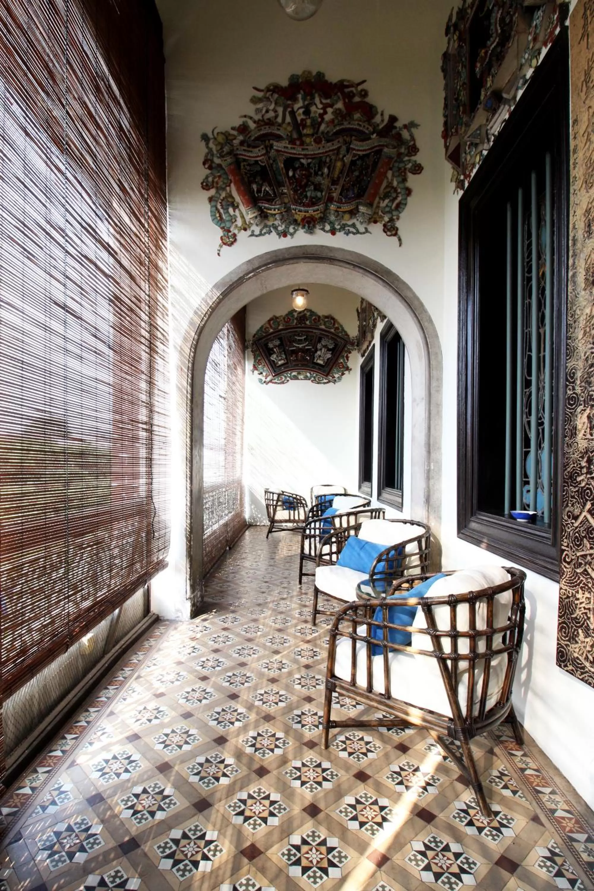 Balcony/Terrace in Cheong Fatt Tze - The Blue Mansion