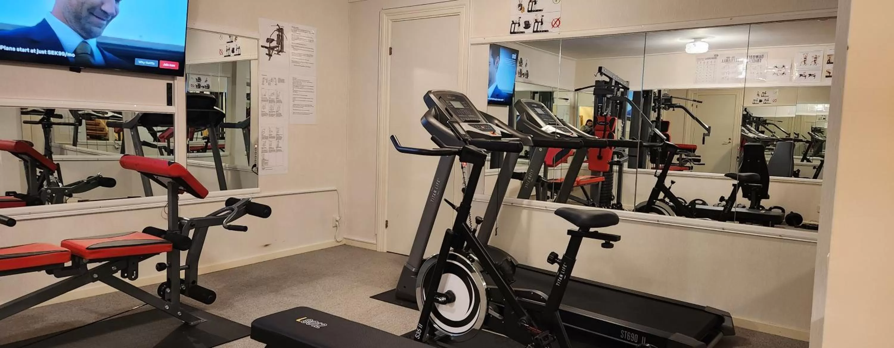 Fitness centre/facilities in Vänerport Lakefront Hotell