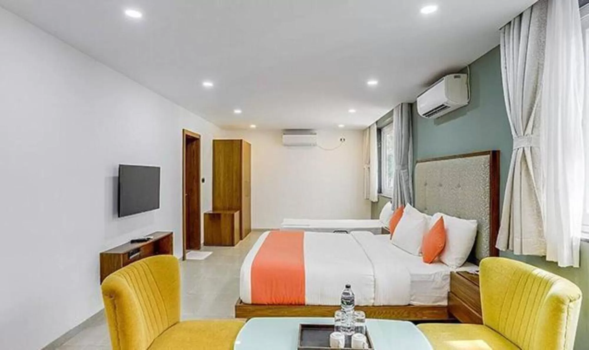 Bed in Okean De Goa Vagator