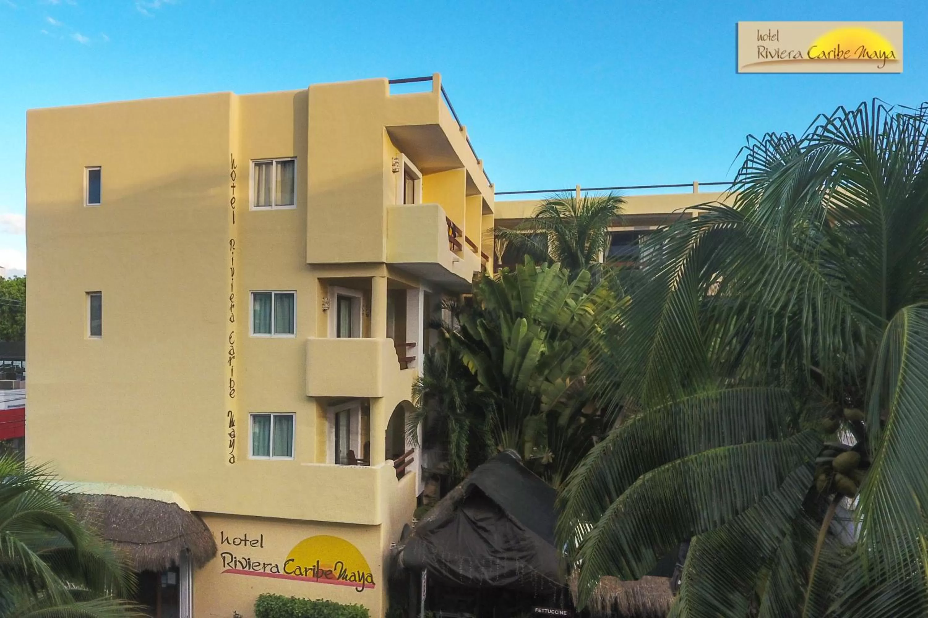 Facade/entrance in Hotel Riviera Caribe Maya