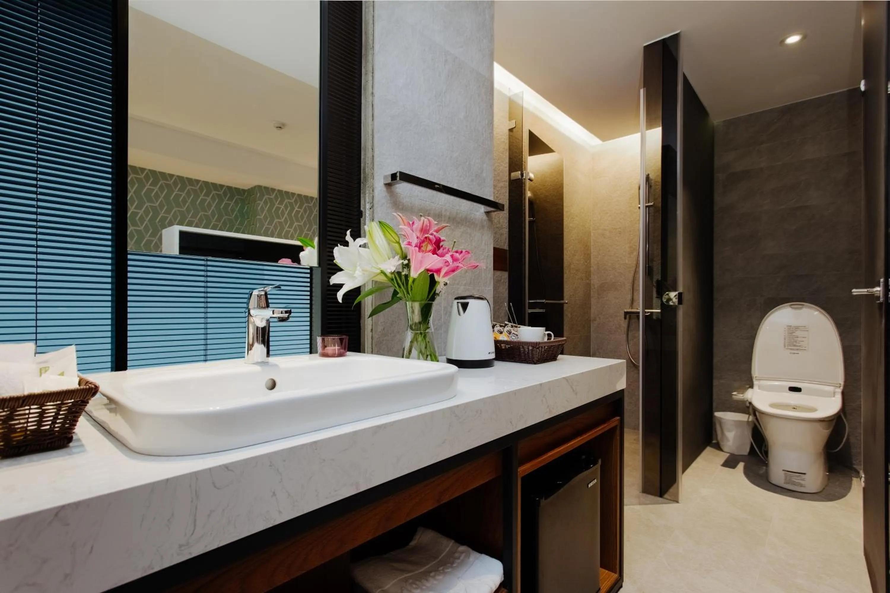 Bathroom in CHECK inn Taichung Zhongshan