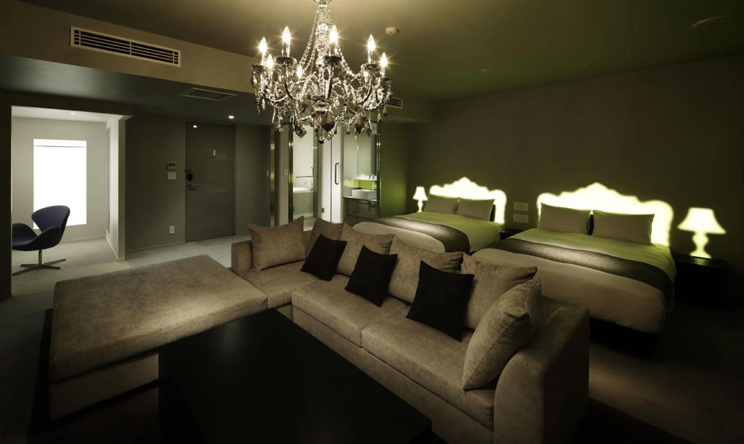 Photo of the whole room in Shibuya Granbell Hotel