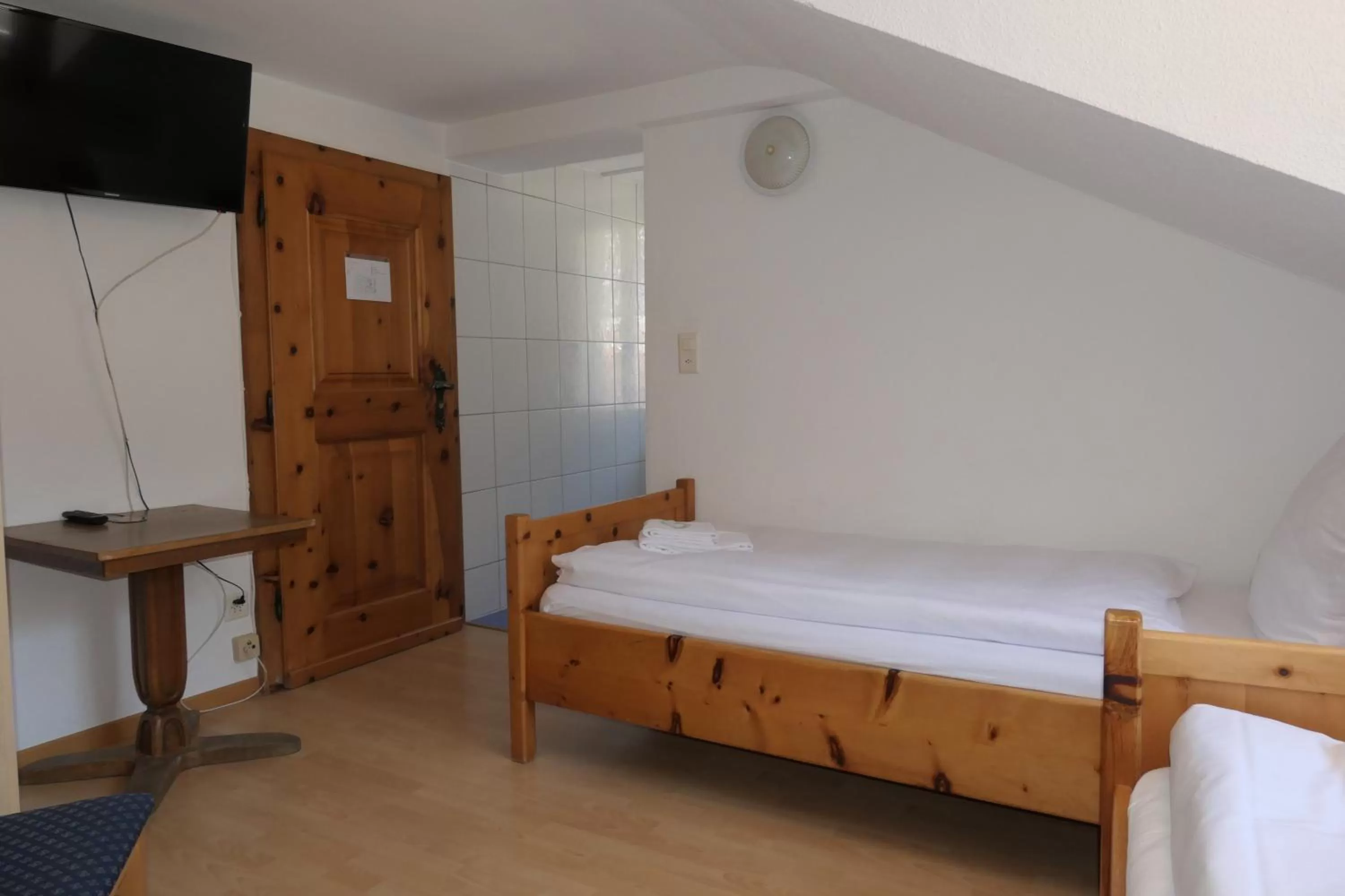 Bedroom, Bed in Hotel Franziskaner