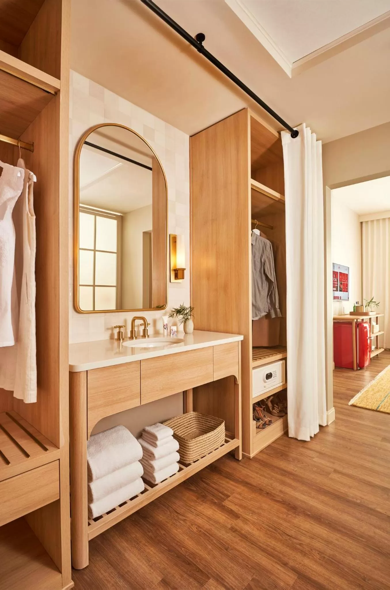 Photo of the whole room, Bed in Virgin Hotels Dallas