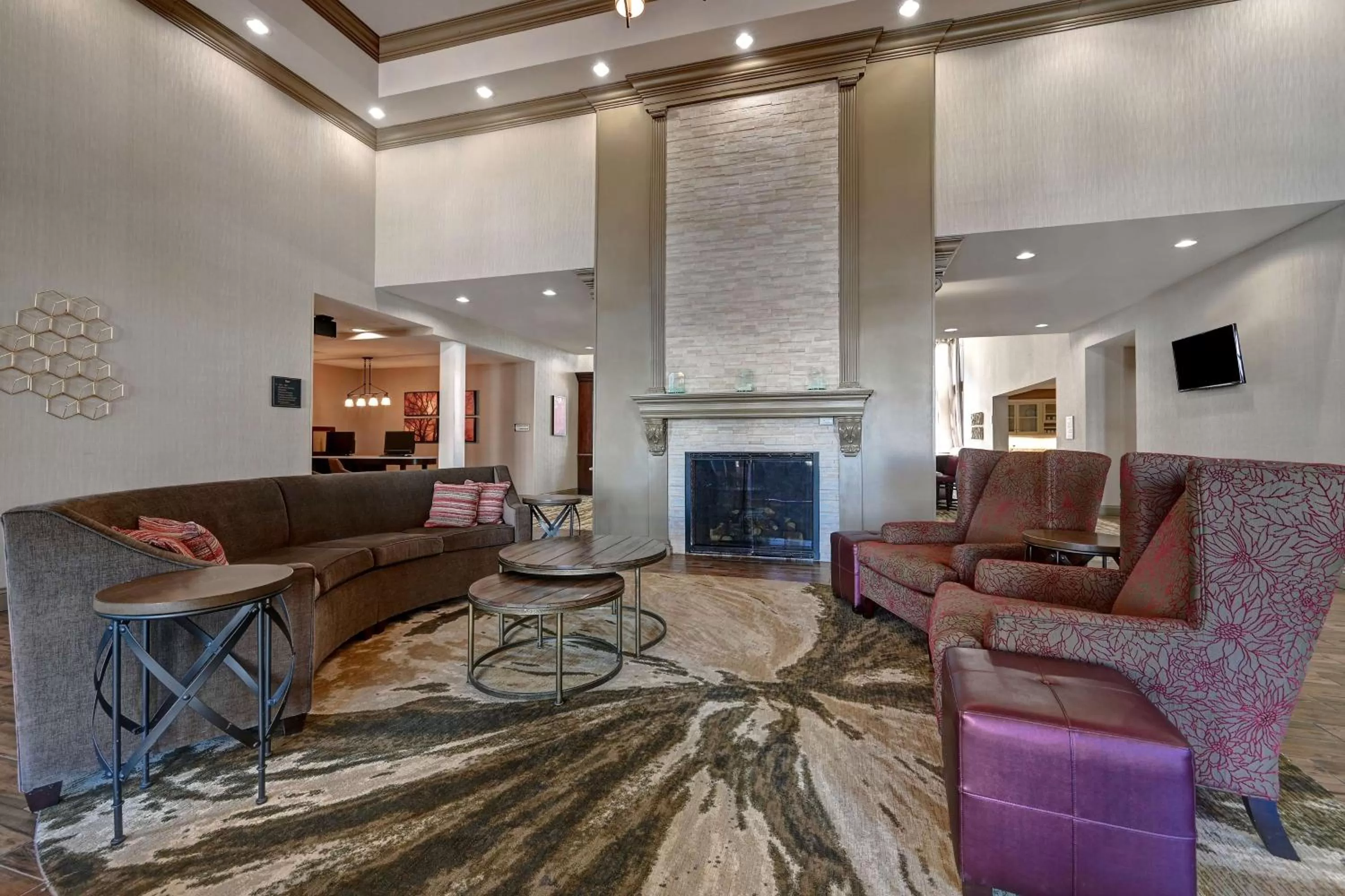 Lobby or reception in Homewood Suites by Hilton Albuquerque Airport