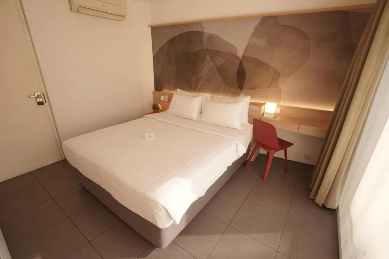 Bed in Malaka Hotel Bandung