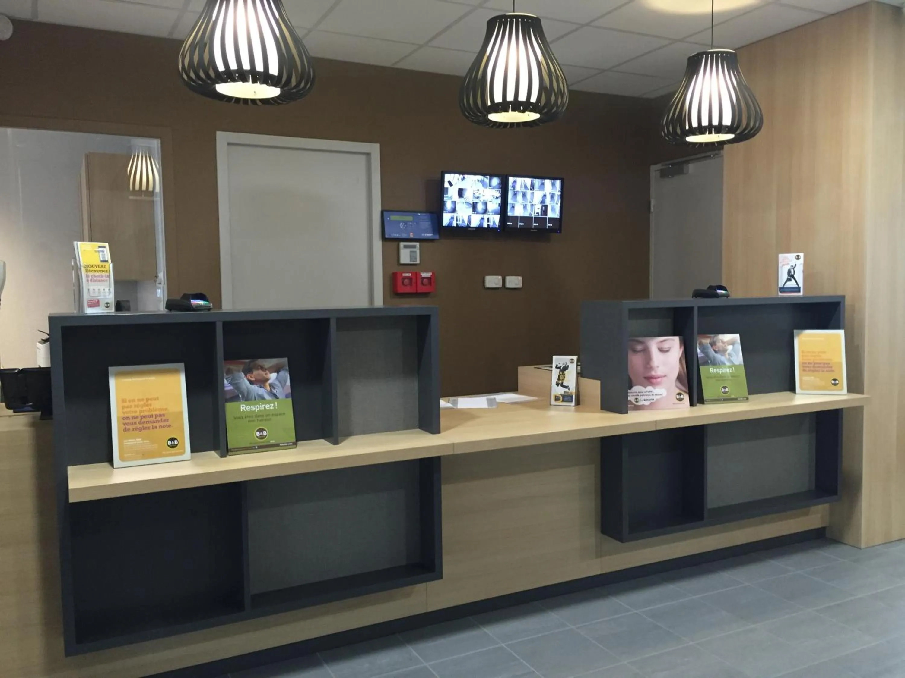 Decorative detail in B&B HOTEL Lyon Caluire Cité Internationale