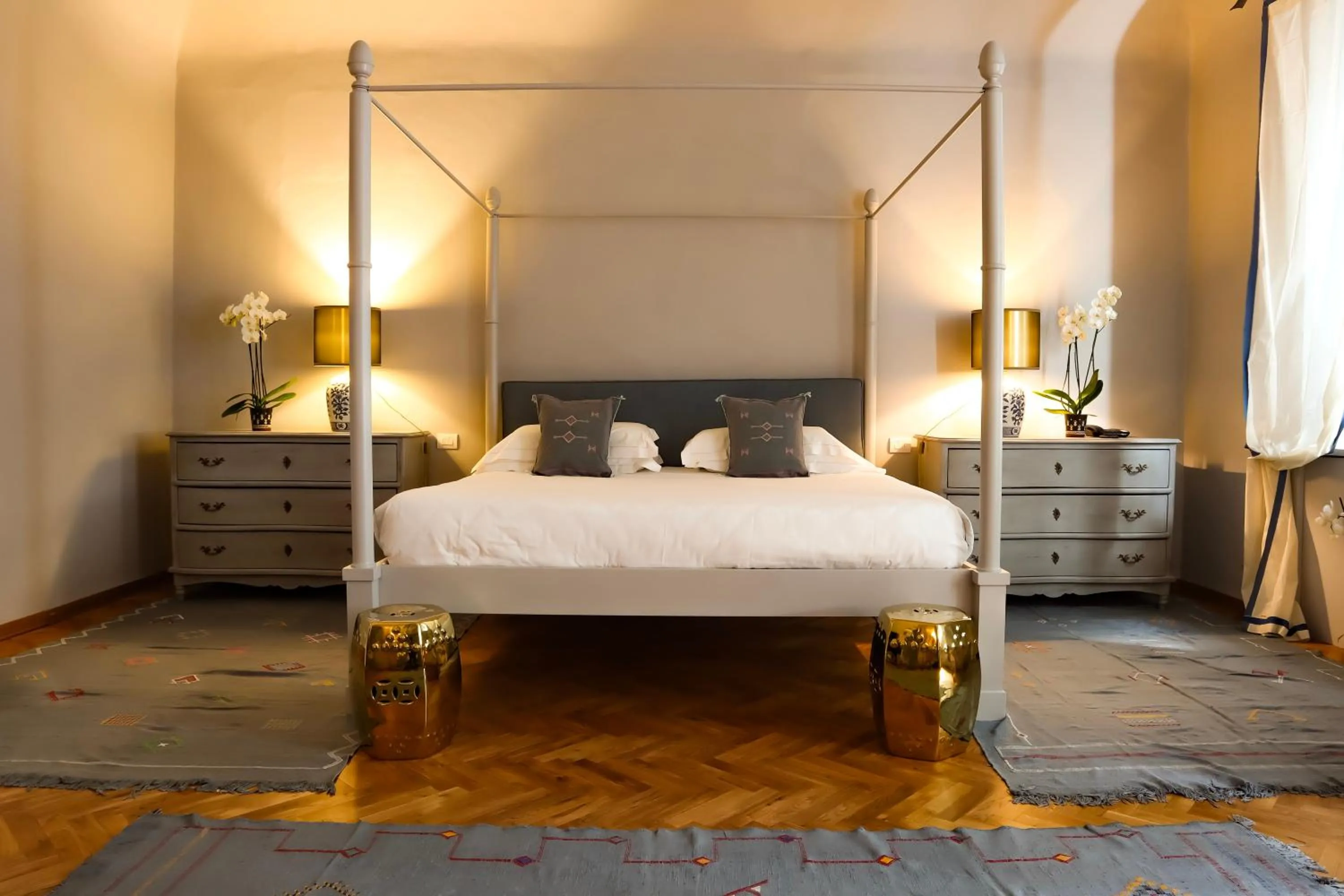 Bed in Al Palazzo del Marchese di Camugliano Residenza d'Epoca