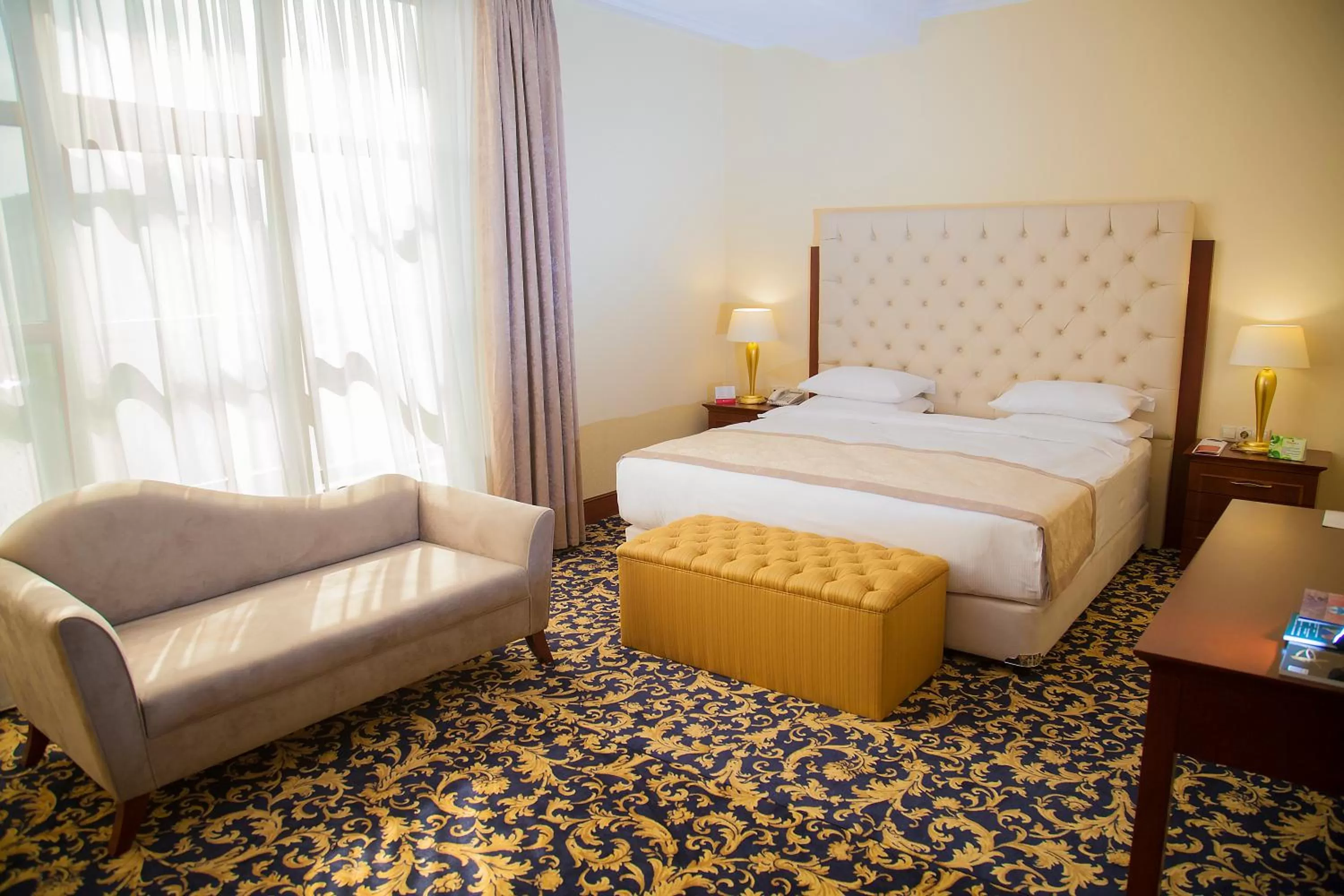 Bedroom, Bed in Ramada by Wyndham Almaty